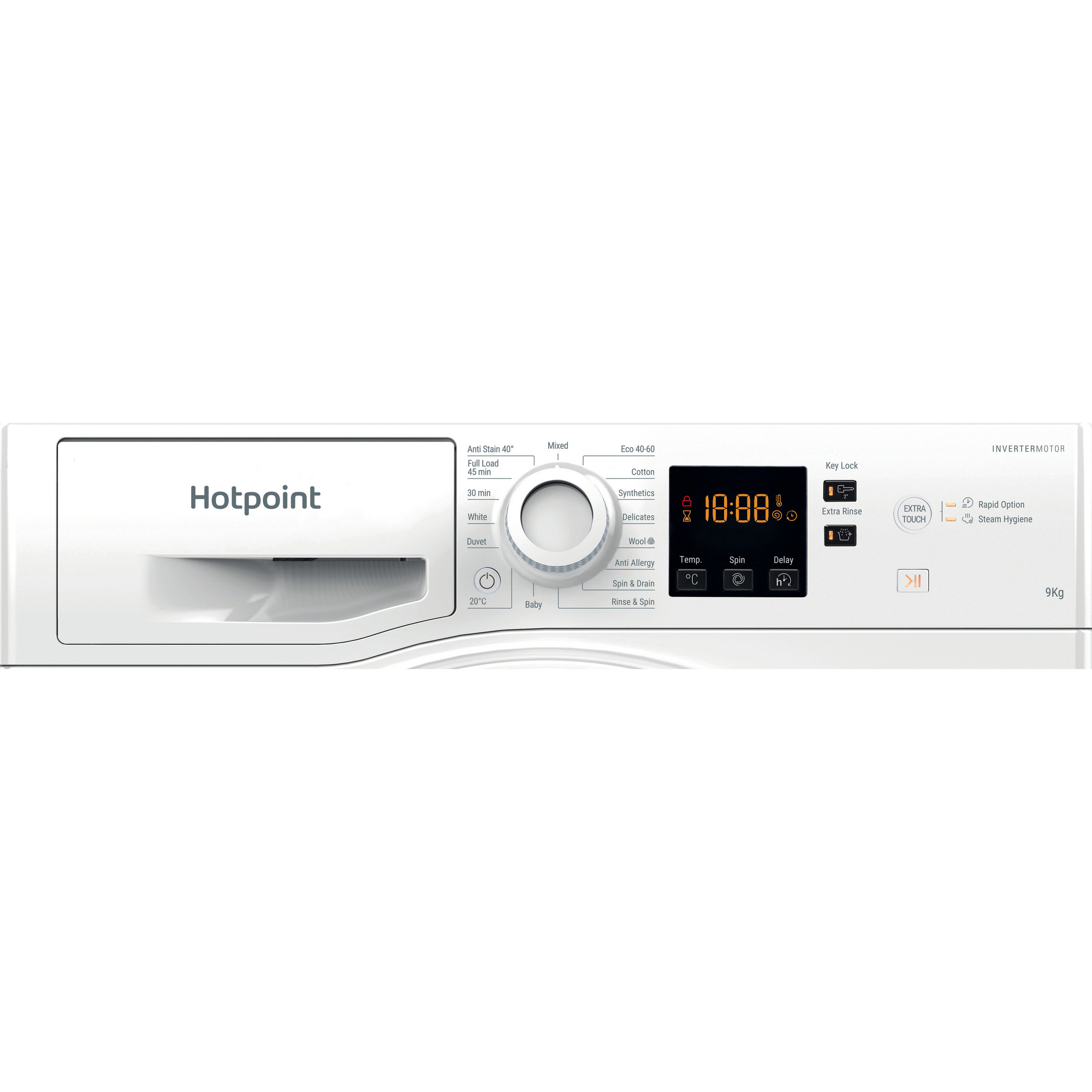 Hotpoint 9kg Freestanding Washing Machine 1400rpm NSWF946WUK - White Hotpoint 9kg Freestanding Washing Machine 1400rpm NSWF946WUK - White
