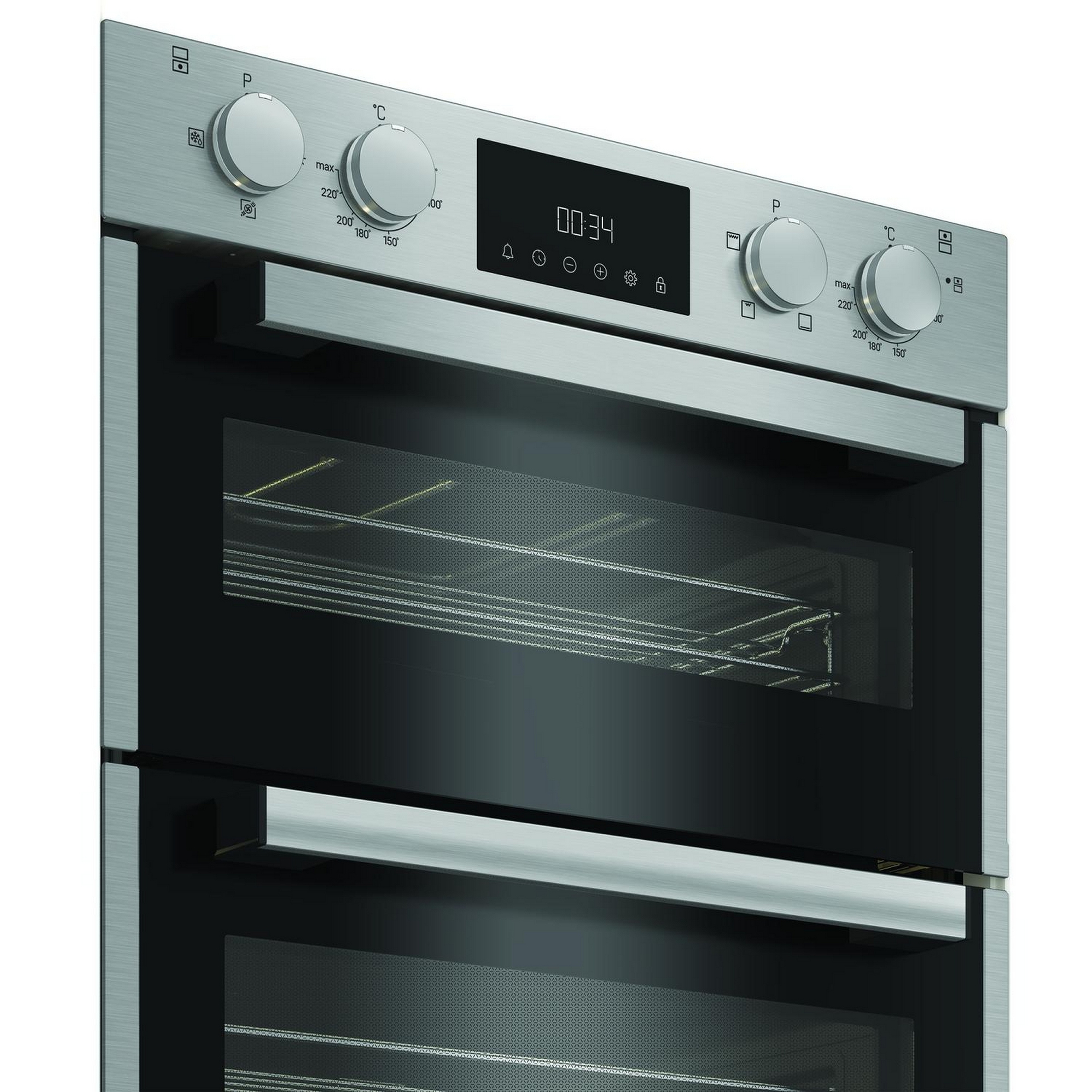 Hotpoint Built Under Electric Double Oven DUH10DIX - Stainless Steel Hotpoint Built Under Electric Double Oven DUH10DIX - Stainless Steel