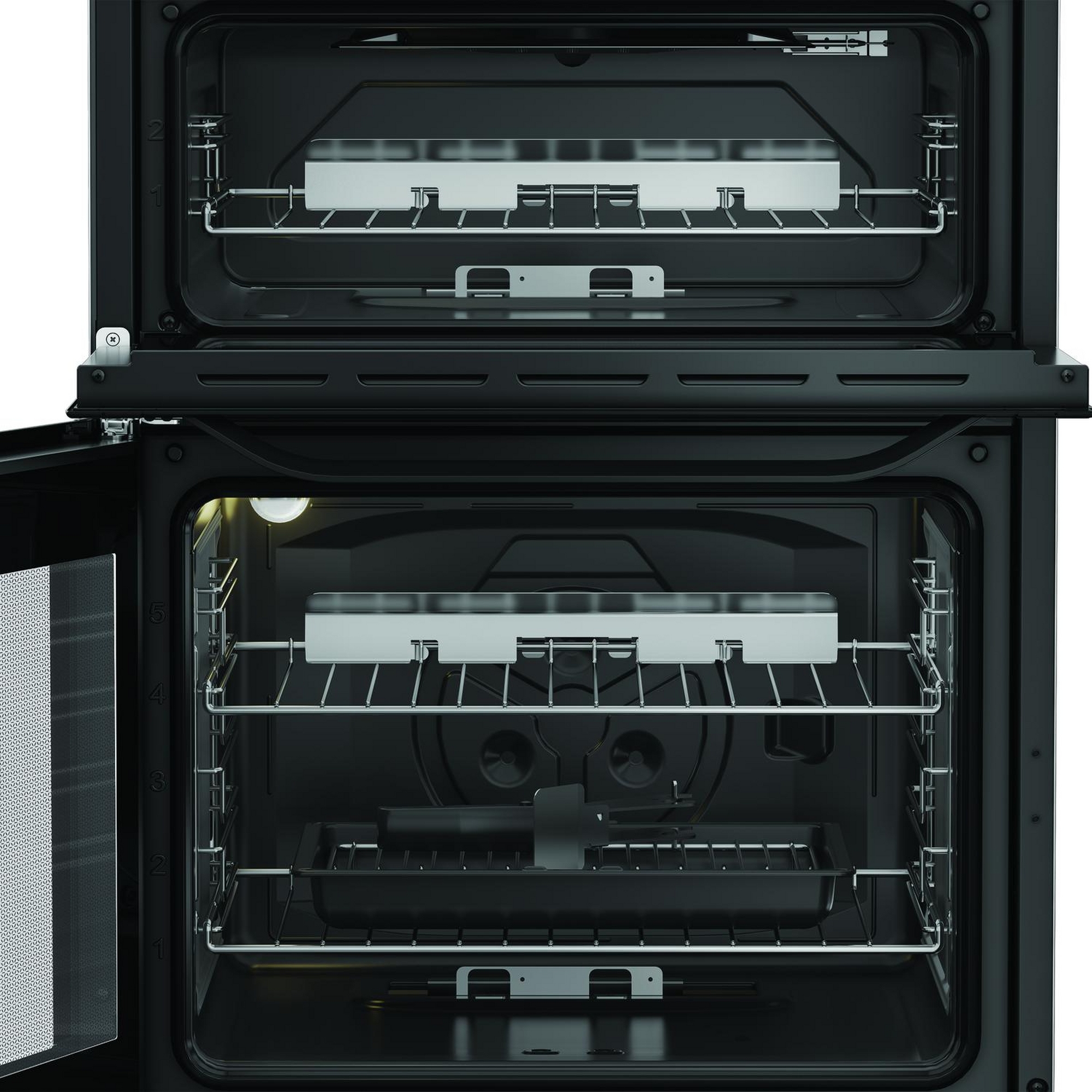 Hotpoint 60cm Freestanding Gas Cooker HDG6GDCB1 - Black Hotpoint 60cm Freestanding Gas Cooker HDG6GDCB1 - Black