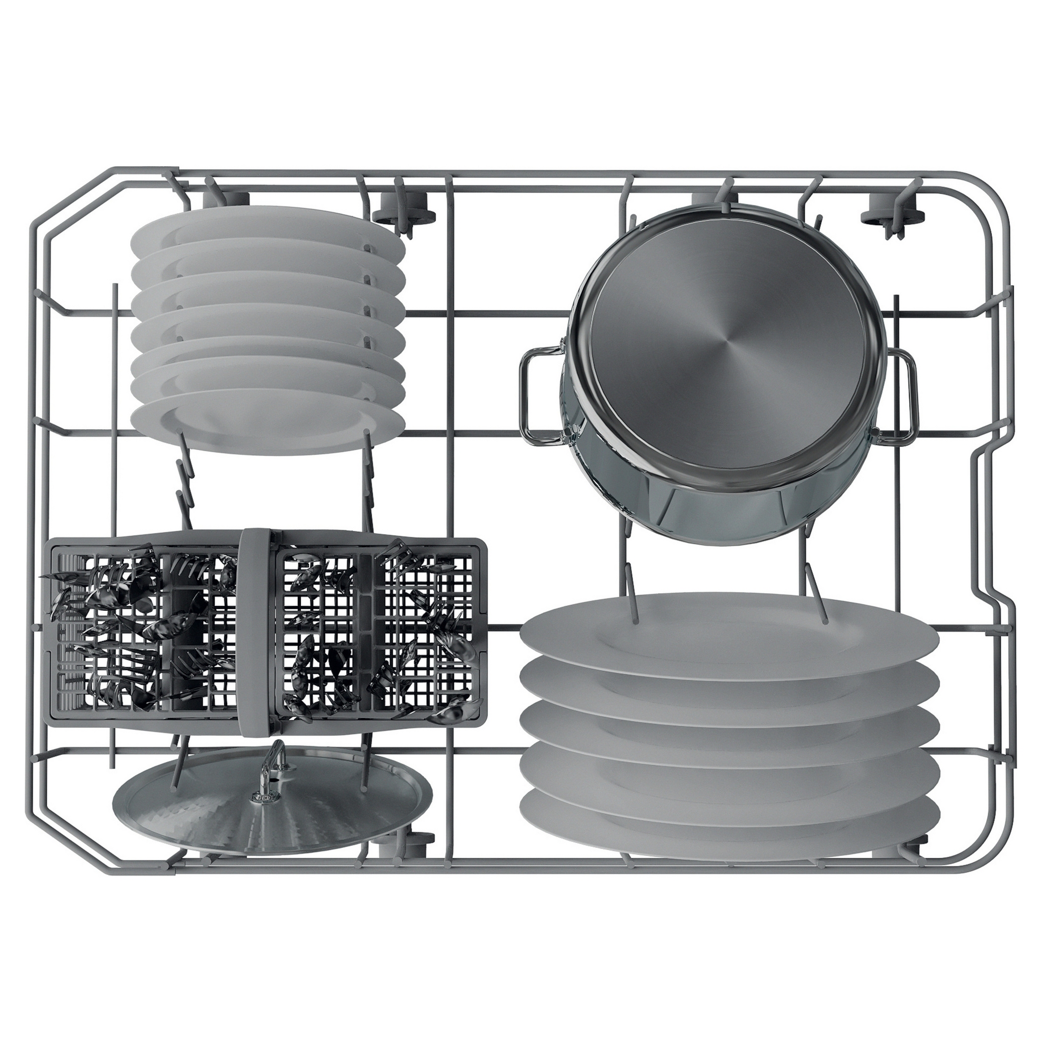 Hotpoint 45cm Integrated Slimline Dishwasher HP2ID10CS80UK Hotpoint 45cm Integrated Slimline Dishwasher HP2ID10CS80UK