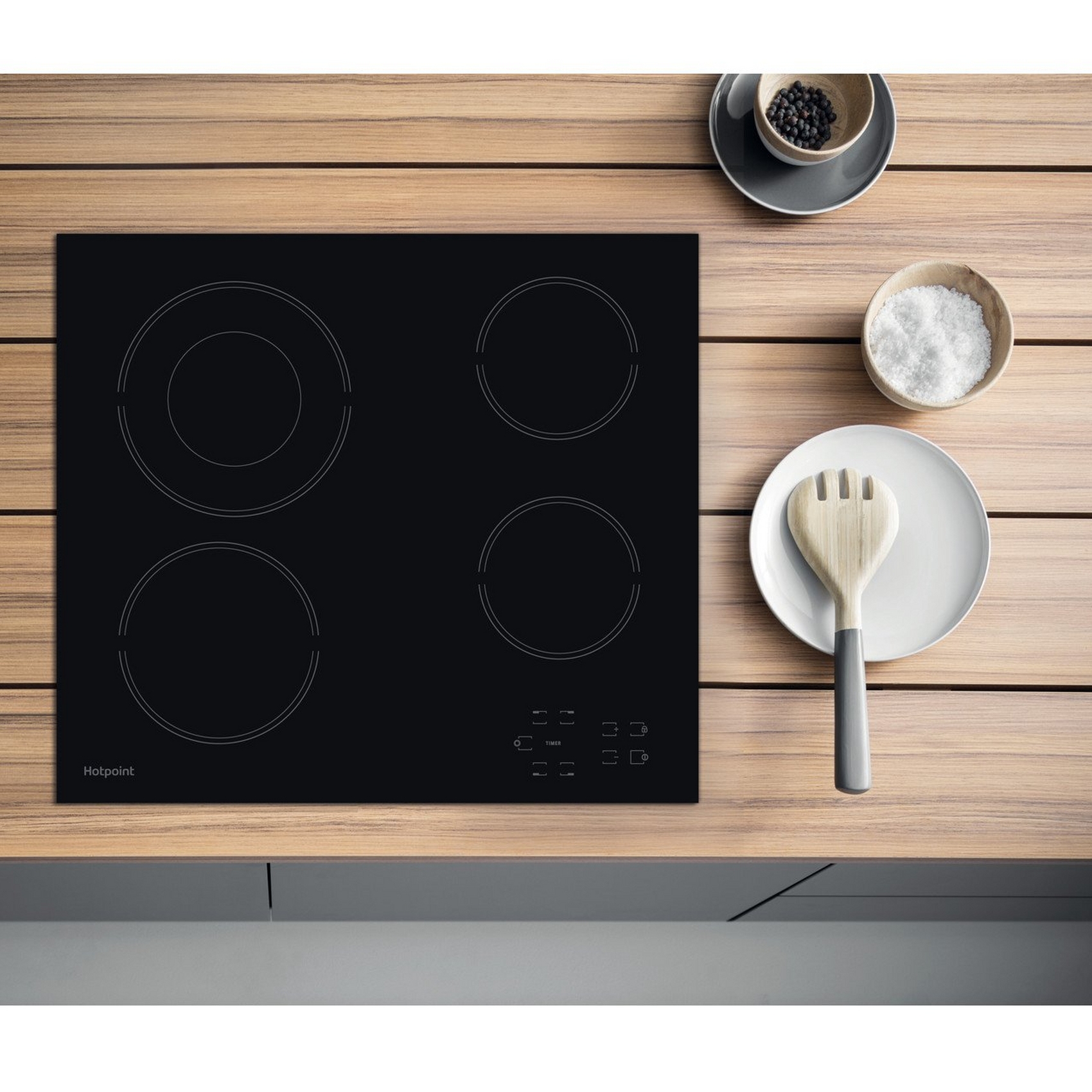 Hotpoint 60cm Frameless Touch Control Ceramic Hob HR 612 C H - Black Hotpoint 60cm Frameless Touch Control Ceramic Hob HR 612 C H - Black