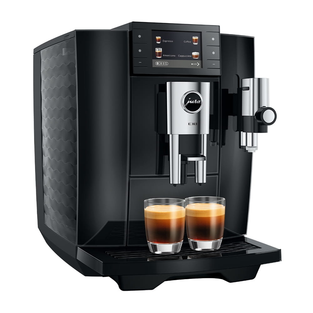Jura E10 Freestanding Fully Automatic Coffee Machine 15855 - Diamond Black Jura E10 Freestanding Fully Automatic Coffee Machine 15855 - Diamond Black