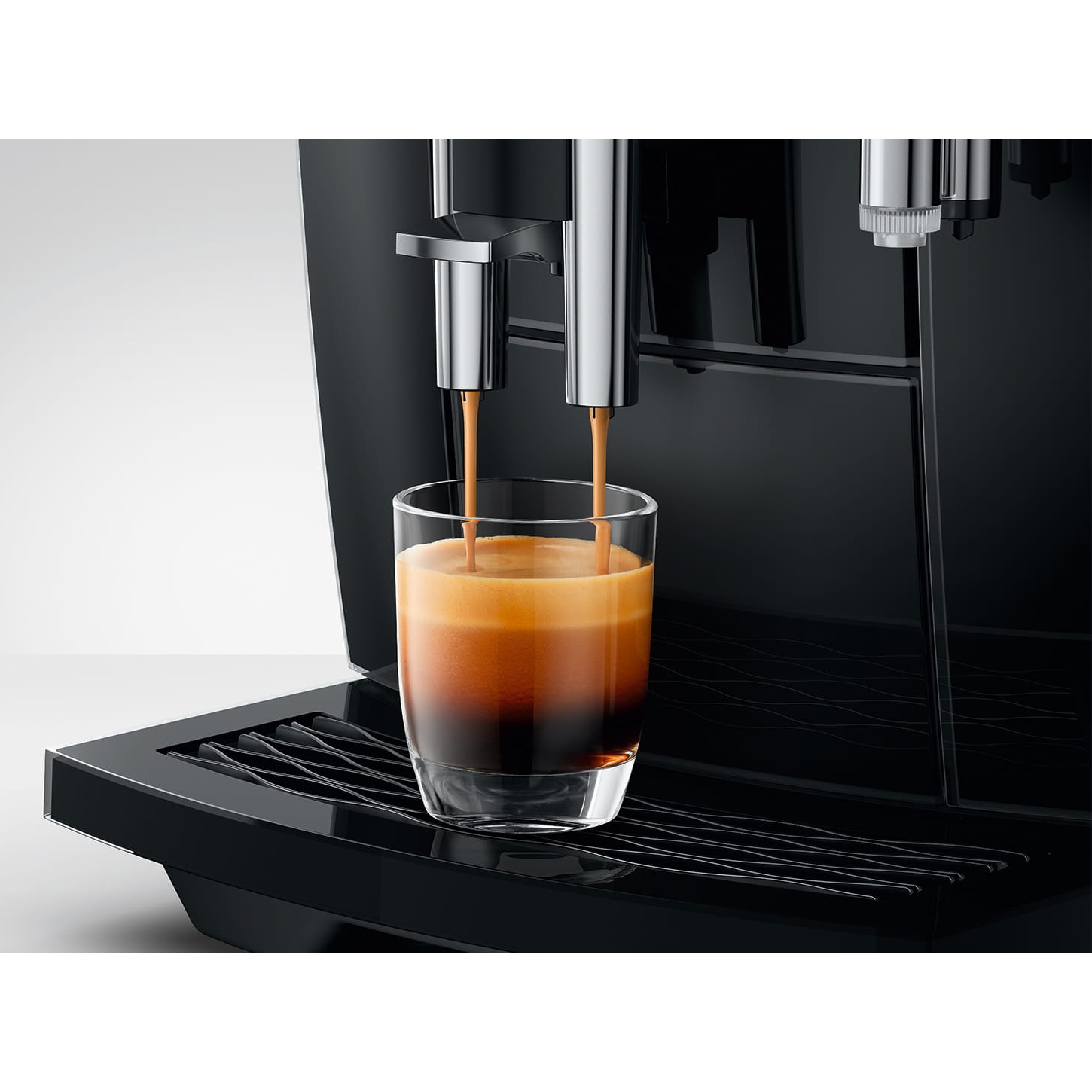 Jura E10 Freestanding Fully Automatic Coffee Machine 15855 - Diamond Black Jura E10 Freestanding Fully Automatic Coffee Machine 15855 - Diamond Black