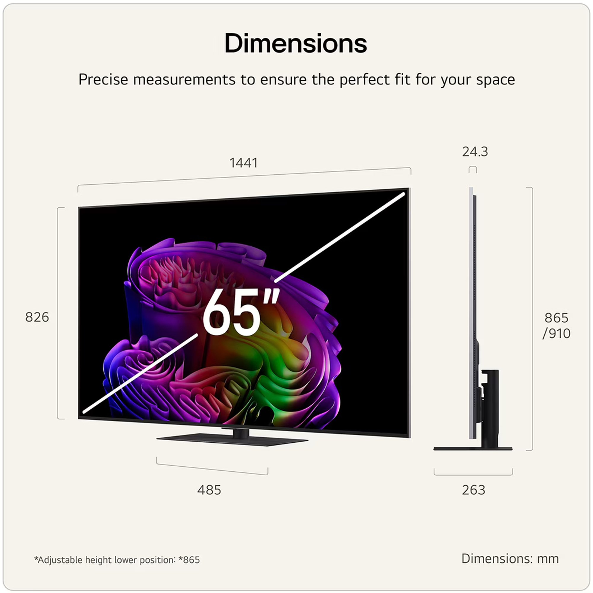 LG 2026 65" OLED evo AI 4K UHD Smart TV OLED65G66LS LG 2026 65" OLED evo AI 4K UHD Smart TV OLED65G66LS