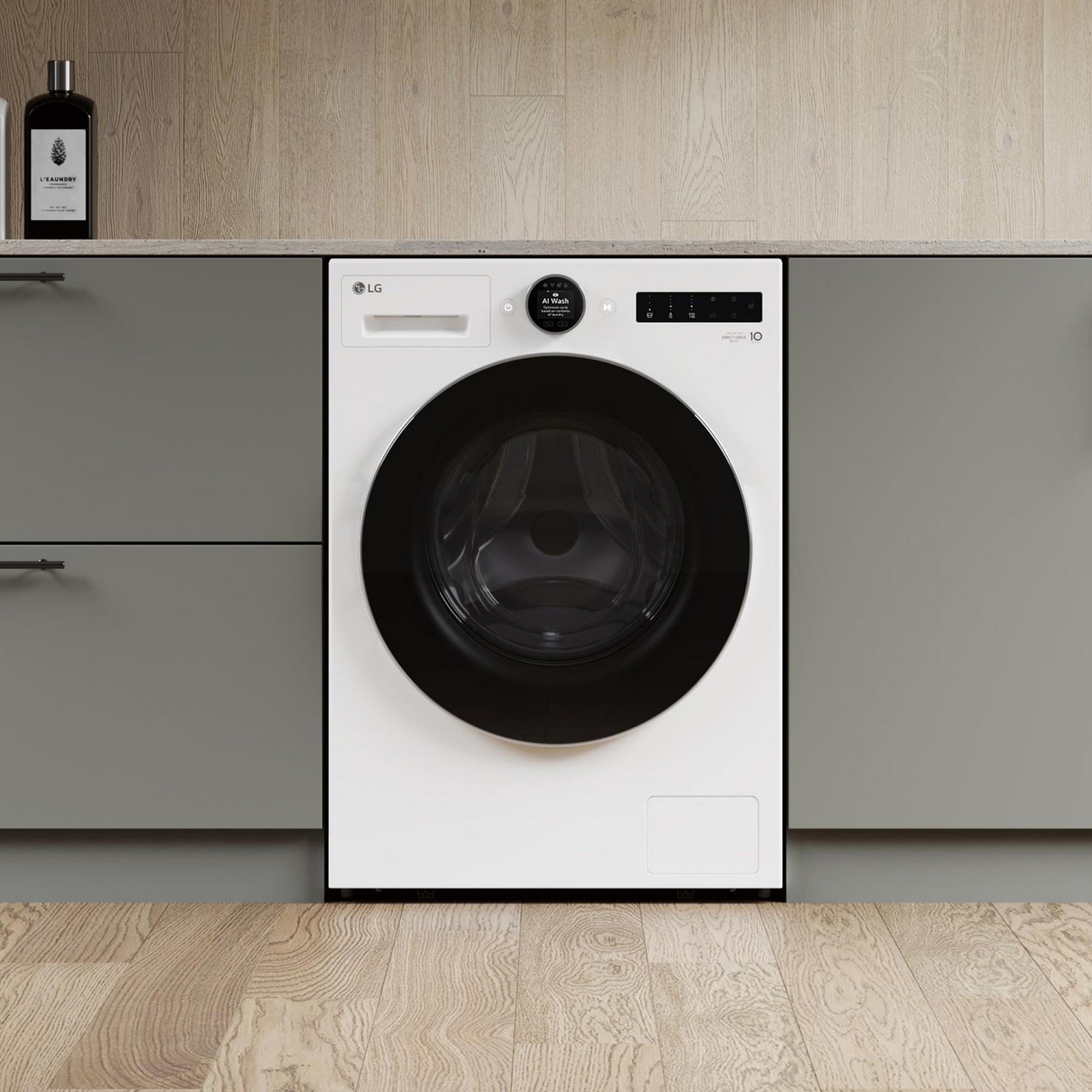 LG Series 10 AI Direct Drive Heat Pump 11kg Washer Dryer WHX9016TLC - White LG Series 10 AI Direct Drive Heat Pump 11kg Washer Dryer WHX9016TLC - White