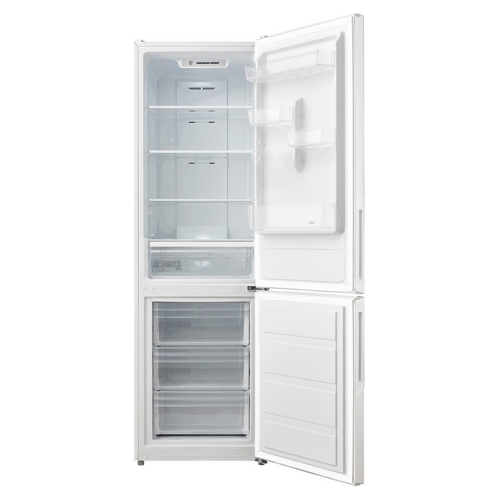 Midea 60cm Frost Free Fridge Freezer MDRB424FGC01 - White Midea 60cm Frost Free Fridge Freezer MDRB424FGC01 - White