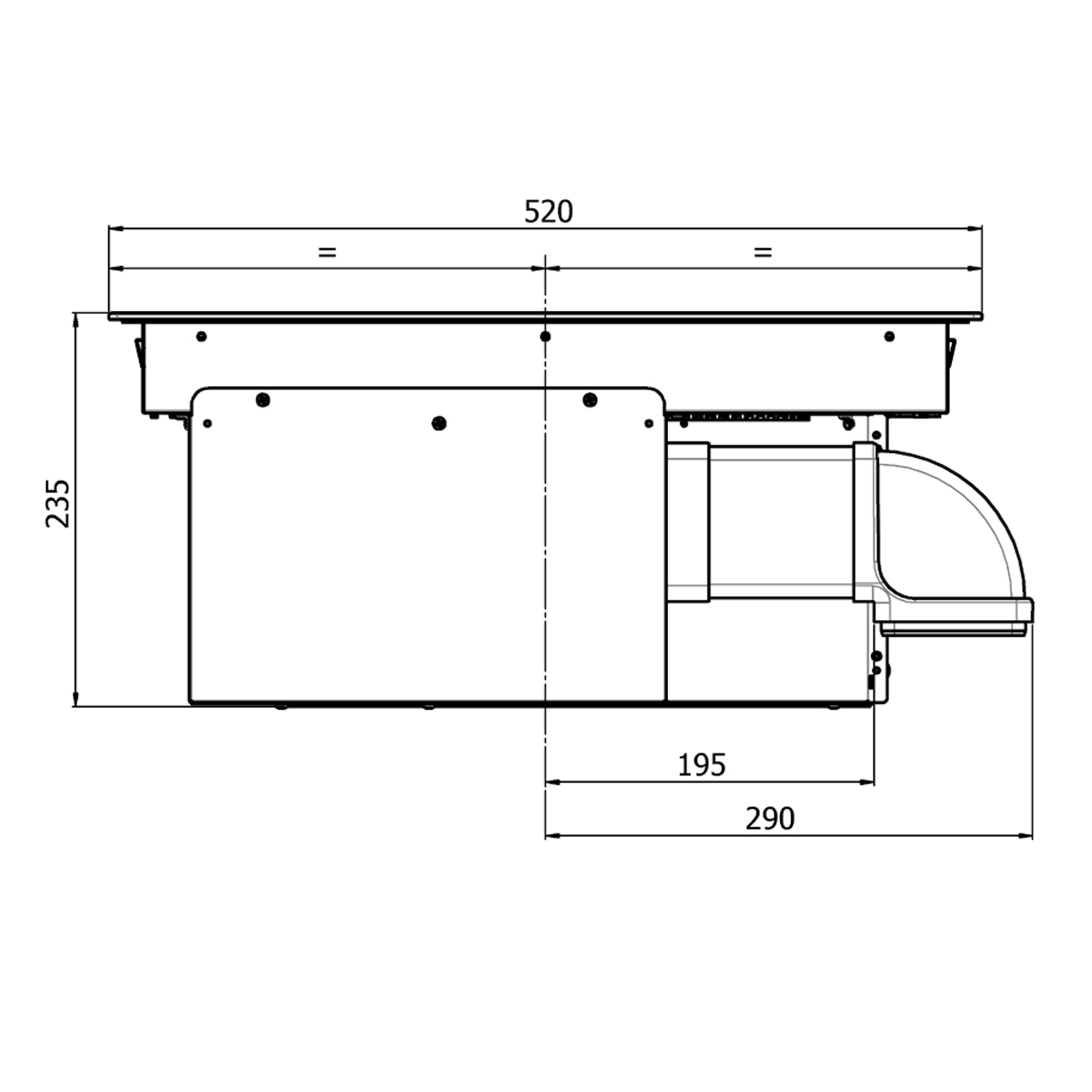Miro 80cm Air Venting Induction Hob 277340 - Onyx Miro 80cm Air Venting Induction Hob 277340 - Onyx