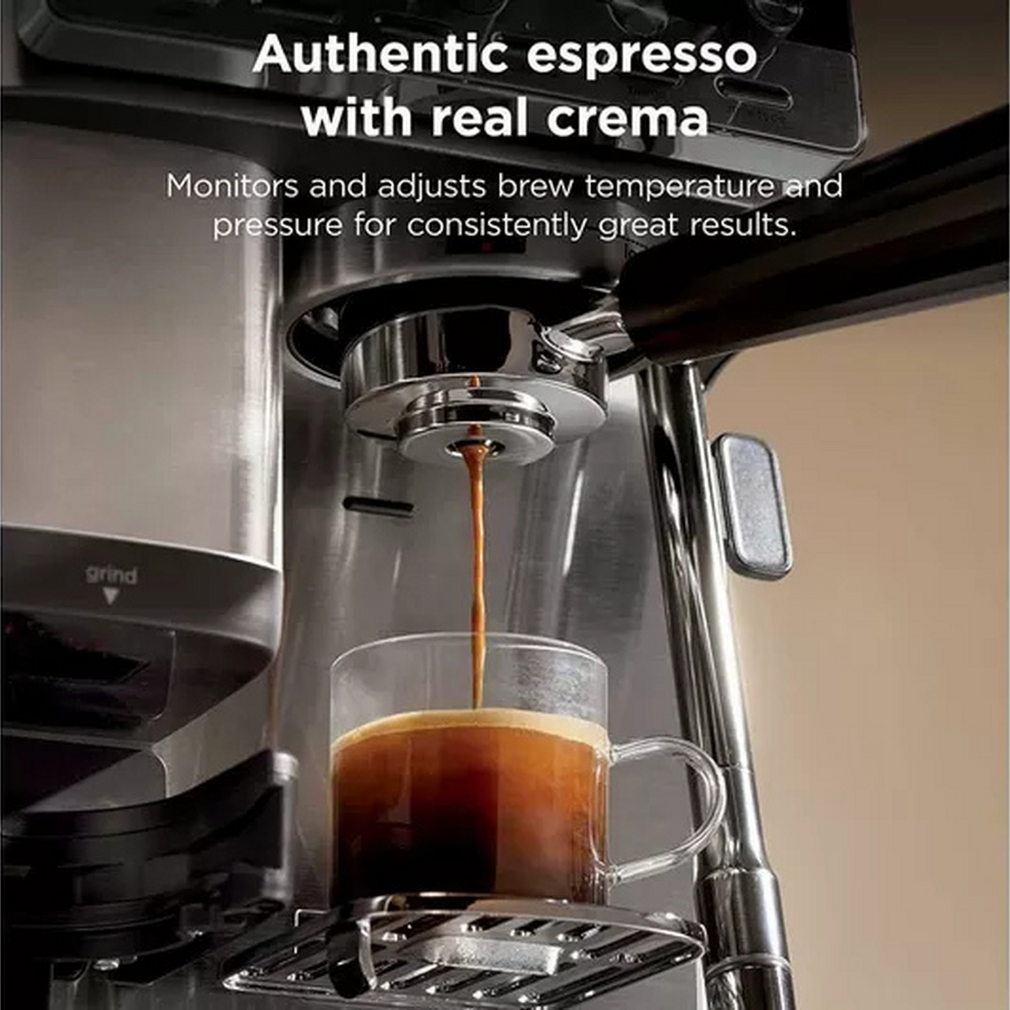 Ninja Luxe Café MINI Espresso Machine ES301UK - Black/ Silver Ninja Luxe Café MINI Espresso Machine ES301UK - Black/ Silver