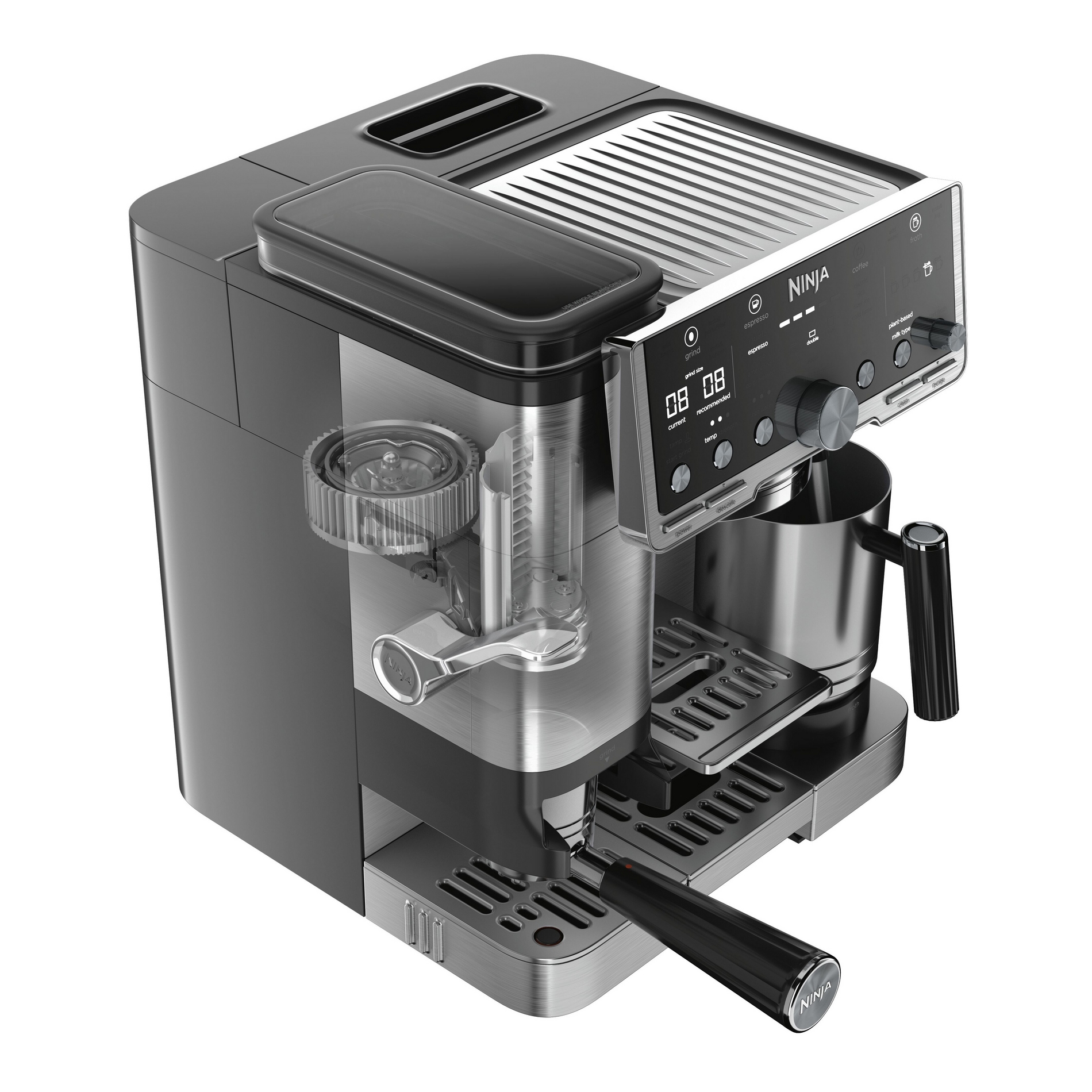 Ninja Luxe Café Pro Series Coffee Machine Machine ES701UK - Stainless Steel Ninja Luxe Café Pro Series Coffee Machine Machine ES701UK - Stainless Steel