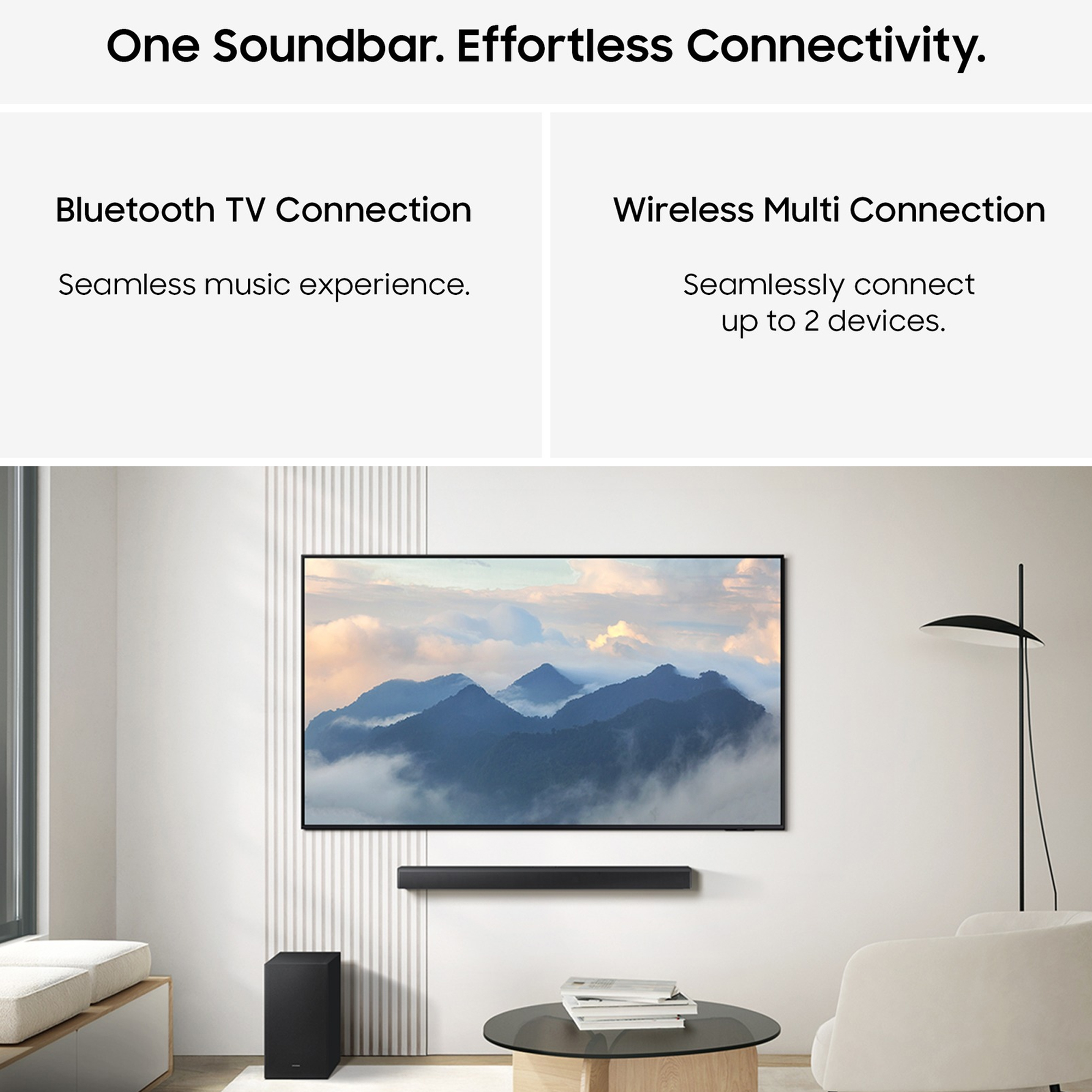 Samsung B-Series B650F 3.1ch Soundbar with Subwoofer HW-B650F/XU - Black Samsung B-Series B650F 3.1ch Soundbar with Subwoofer HW-B650F/XU - Black