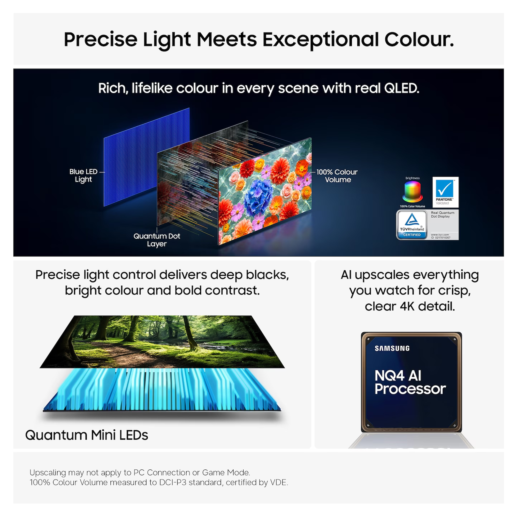 Samsung 2026 43" Neo QLED QN73H 4K Vision AI Smart TV QE43QN73HAUXXU - Black Samsung 2026 43" Neo QLED QN73H 4K Vision AI Smart TV QE43QN73HAUXXU - Black