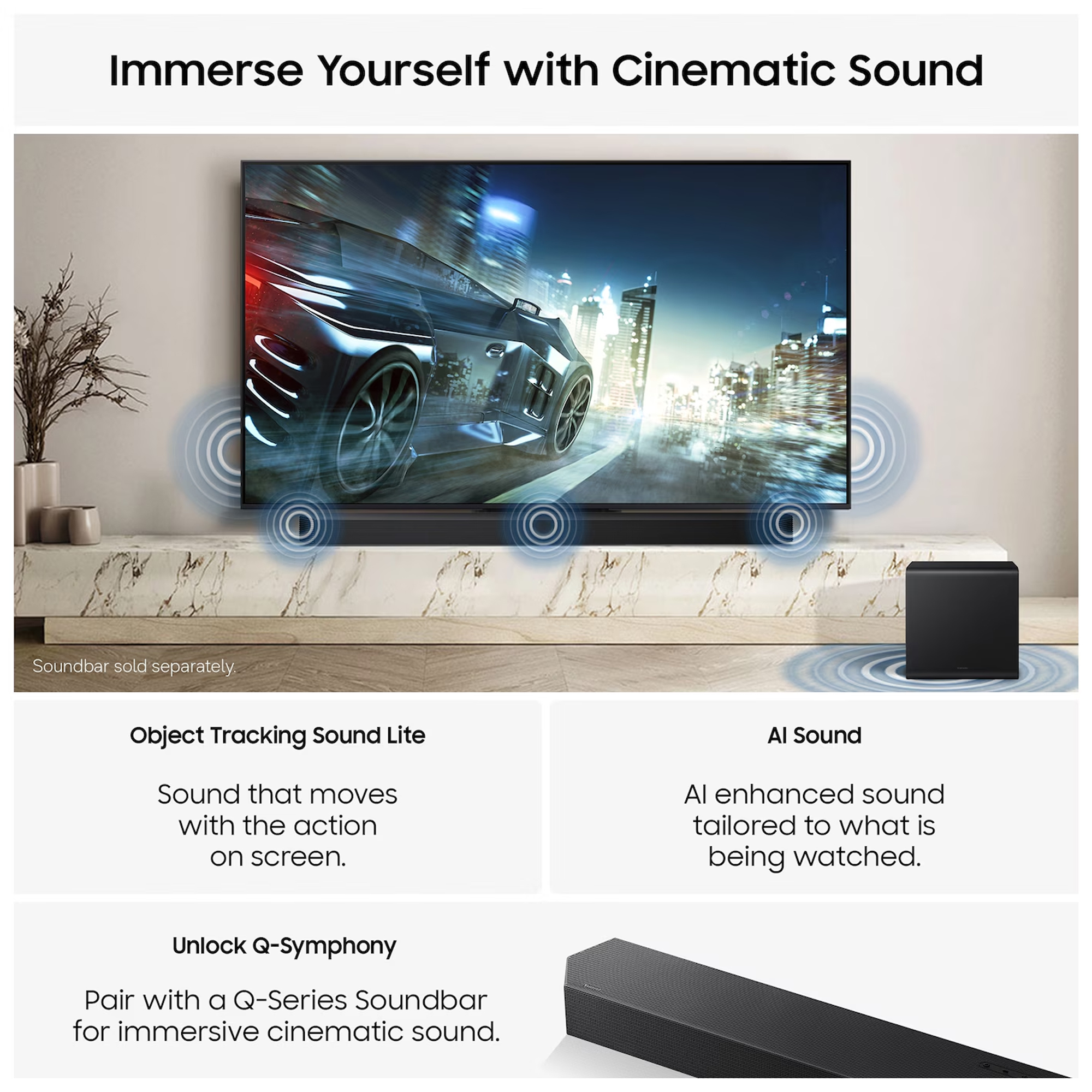 Samsung 2026 43" Neo QLED QN73H 4K Vision AI Smart TV QE43QN73HAUXXU - Black Samsung 2026 43" Neo QLED QN73H 4K Vision AI Smart TV QE43QN73HAUXXU - Black