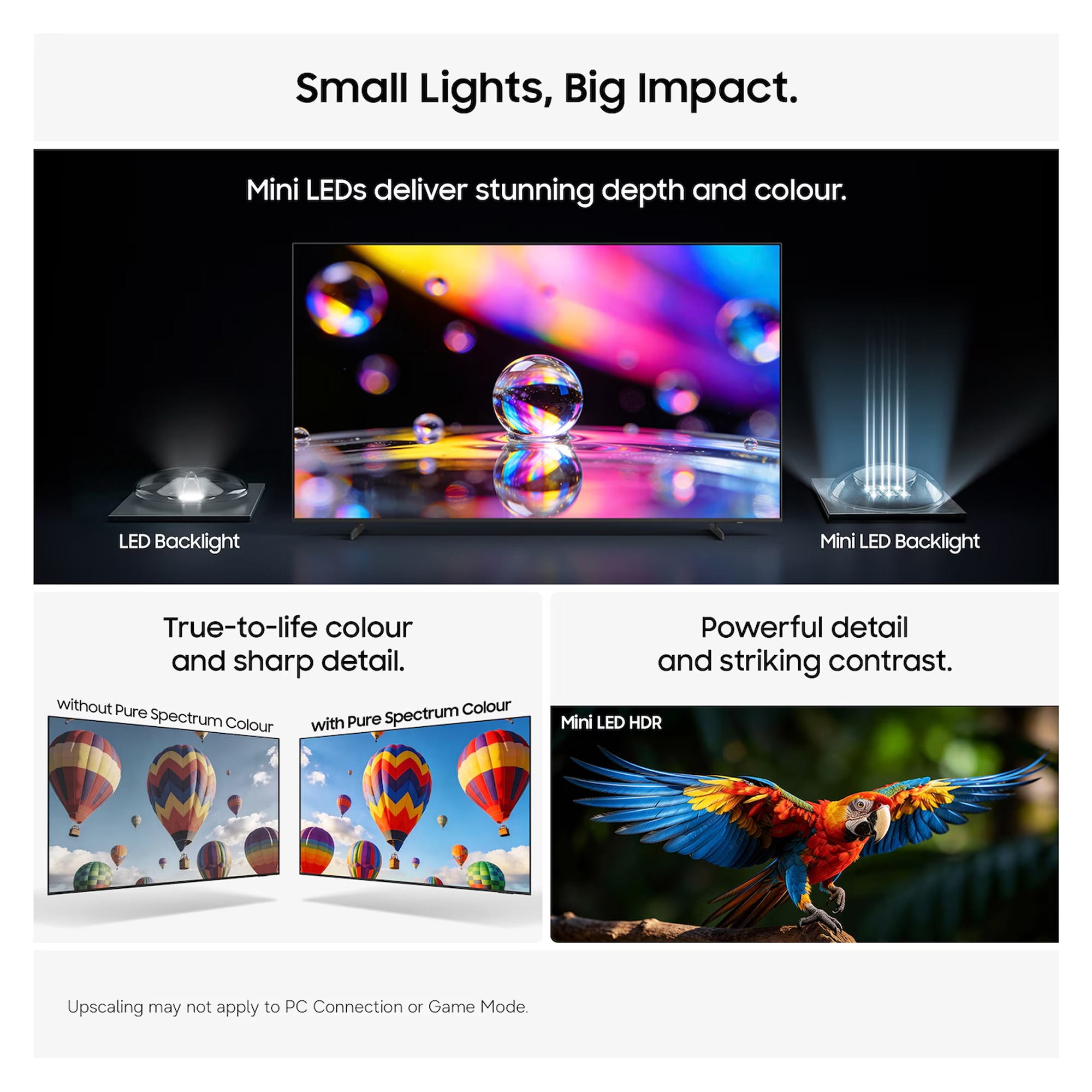 Samsung 2026 43" Mini LED M70H 4K Vision AI Smart TV UE43M70HAKXXU - Black Samsung 2026 43" Mini LED M70H 4K Vision AI Smart TV UE43M70HAKXXU - Black