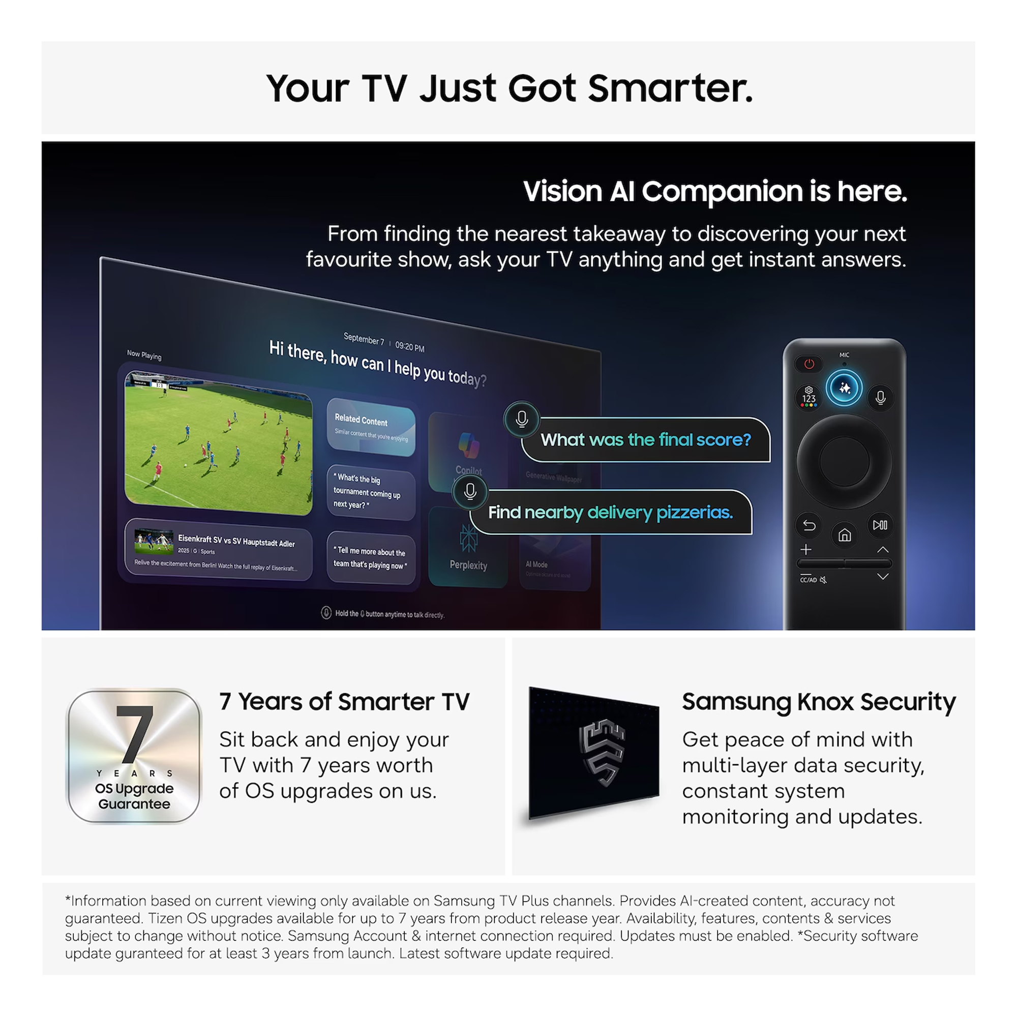 Samsung 2026 43" Crystal UHD U8020H 4K Vision AI Smart TV UE43U8020HKXXU - Black Samsung 2026 43" Crystal UHD U8020H 4K Vision AI Smart TV UE43U8020HKXXU - Black
