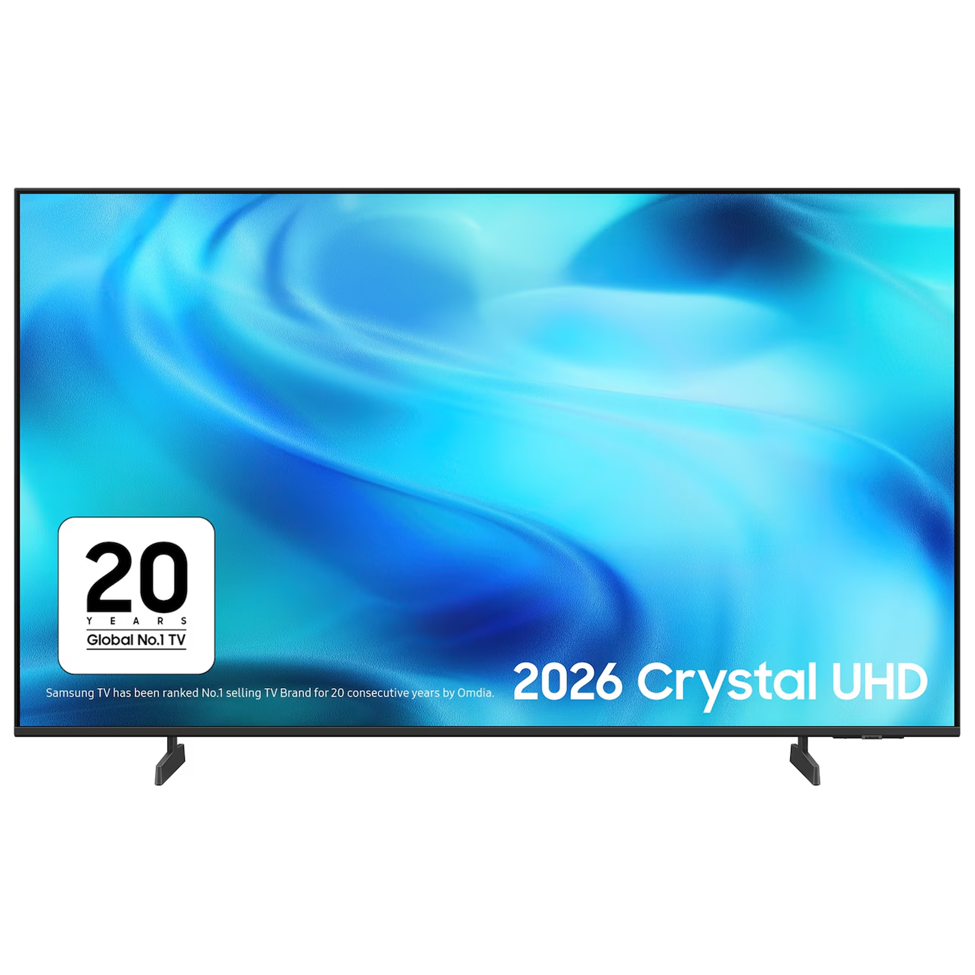 Samsung 2026 55" Crystal UHD U8020H 4K Vision AI Smart TV UE55U8020HKXXU - Black