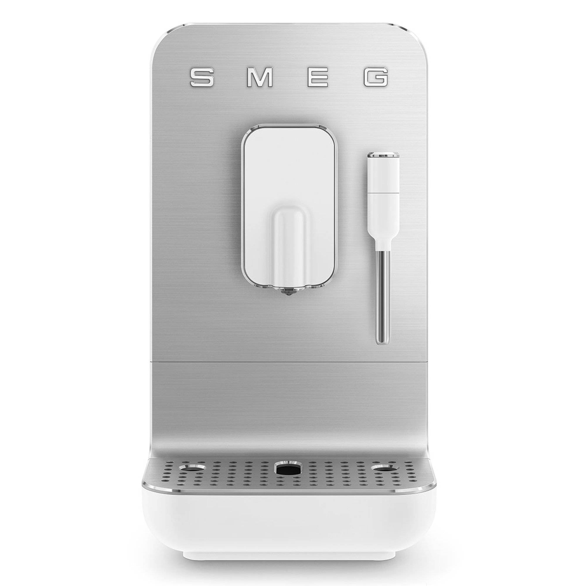 Smeg Freestanding Bean To Cup Coffee Machine BCC12WHMUK - Matte White