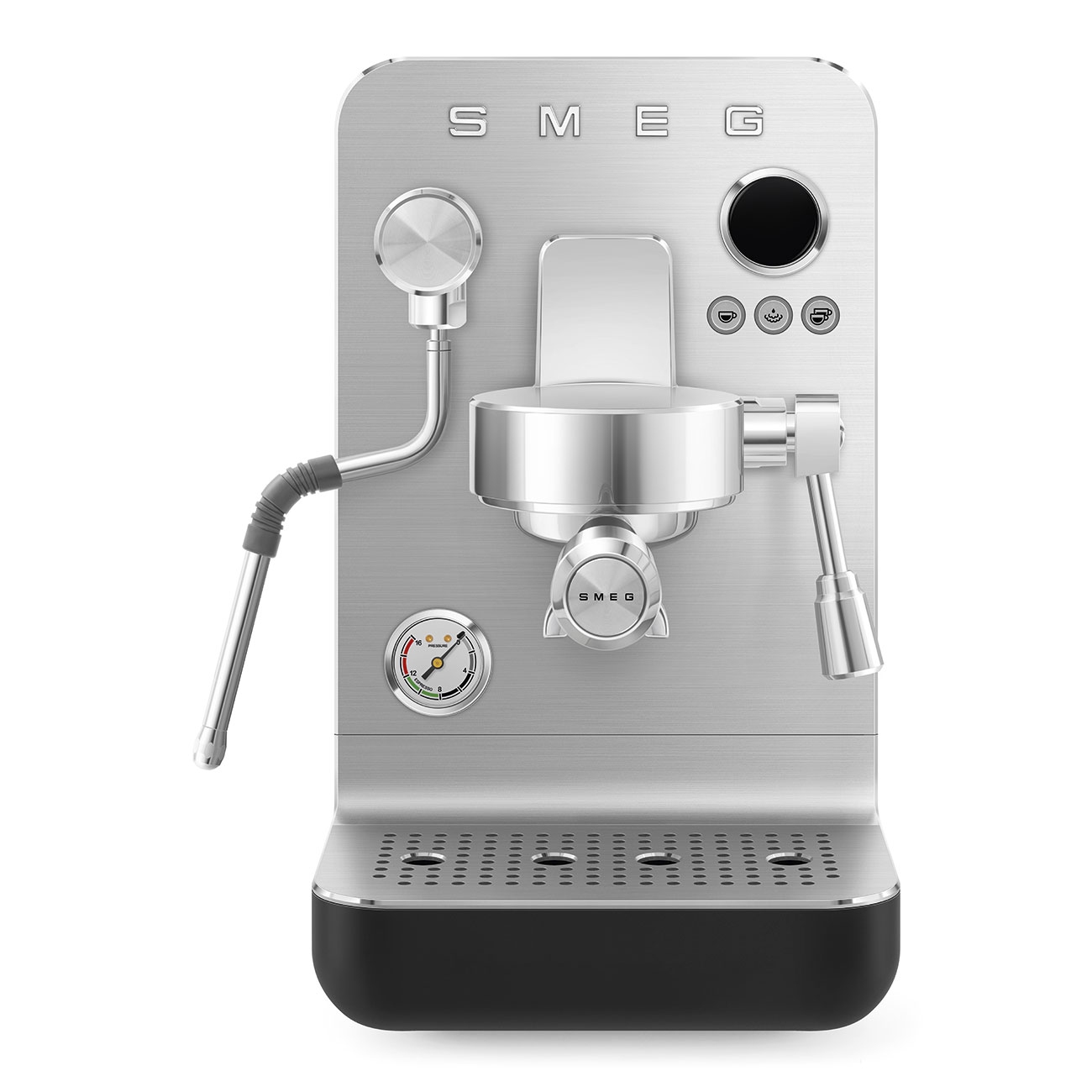 Smeg Collezione Minipro Espresso Coffee Machine EMC02BLMUK - Matte Black