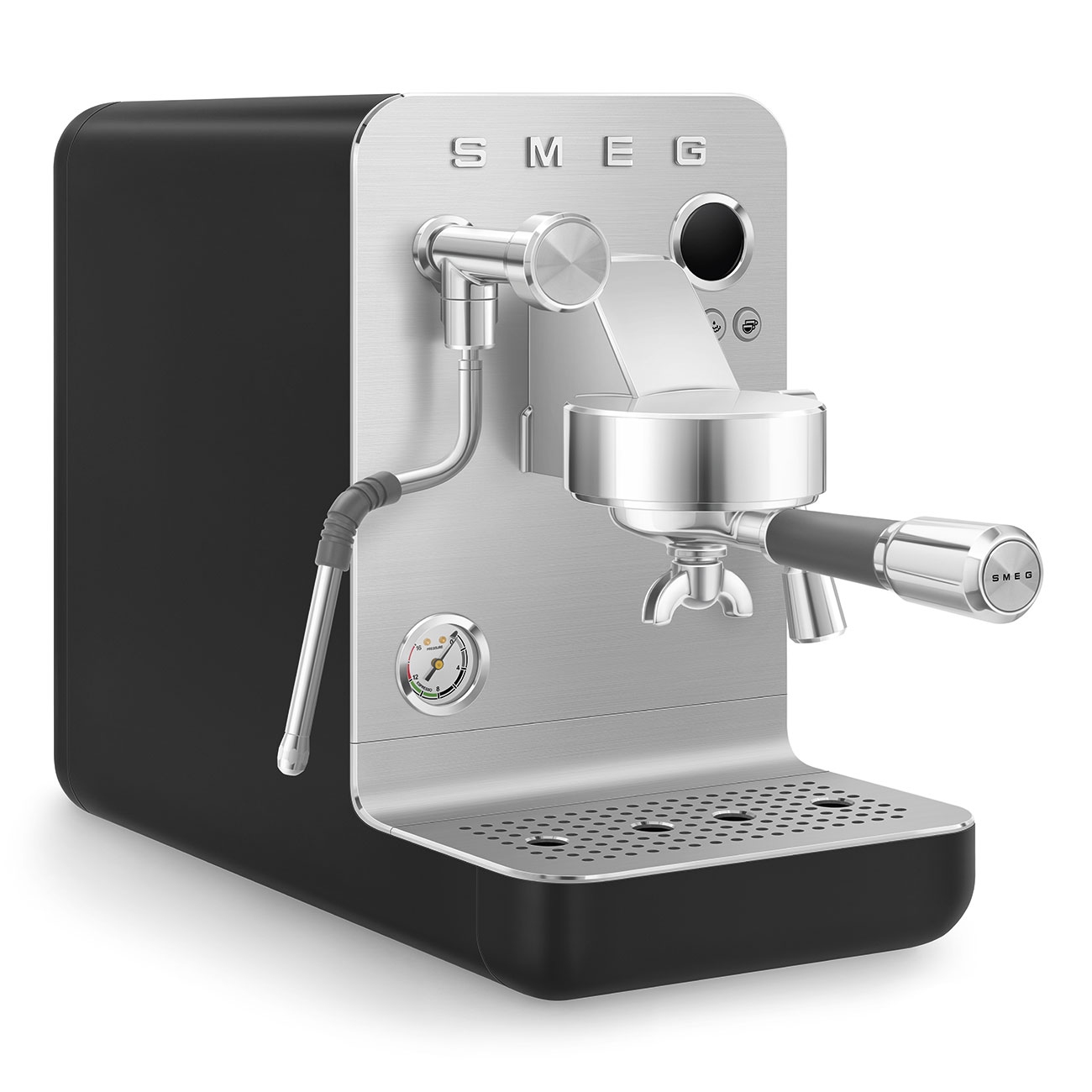 Smeg Collezione Minipro Espresso Coffee Machine EMC02BLMUK - Matte Black Smeg Collezione Minipro Espresso Coffee Machine EMC02BLMUK - Matte Black
