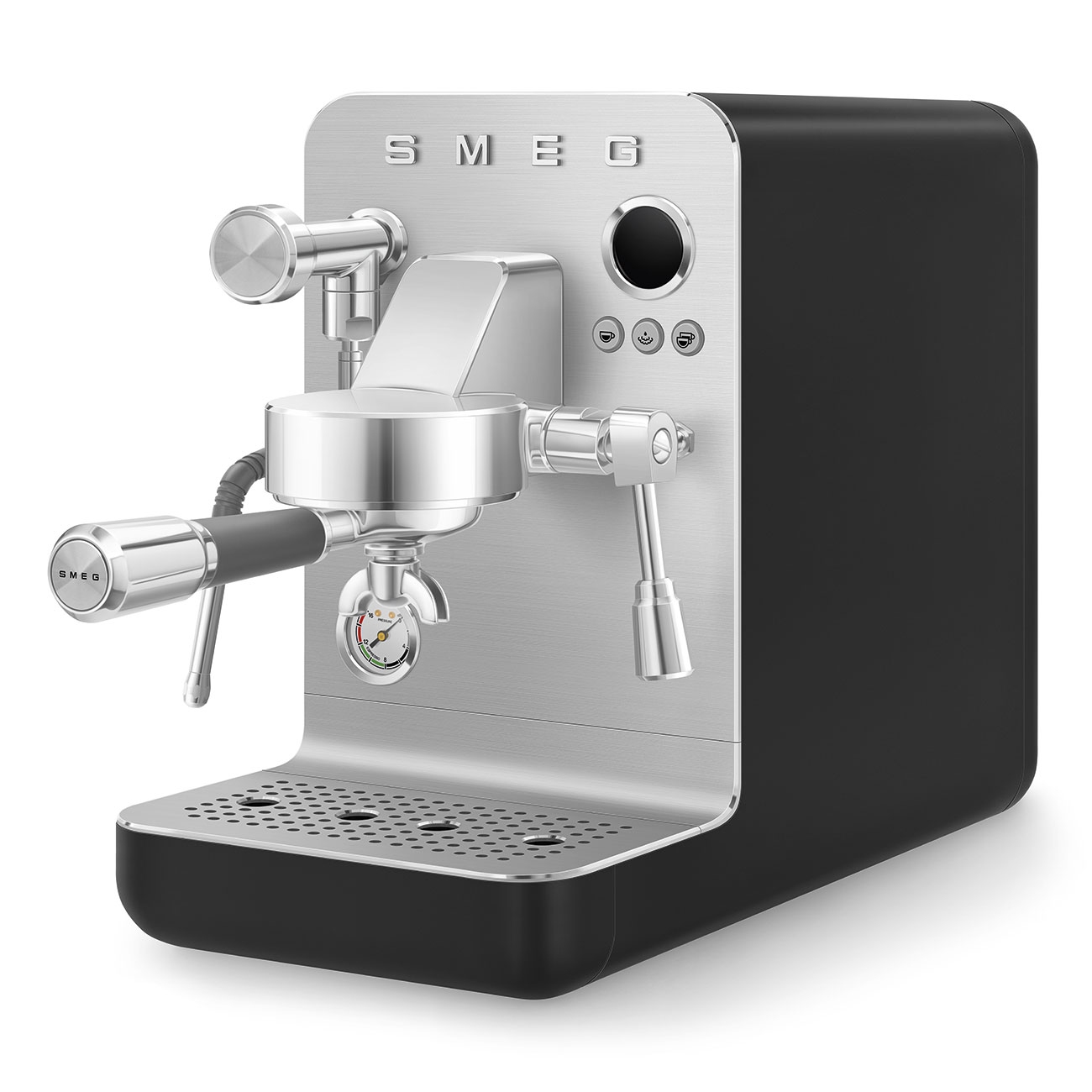Smeg Collezione Minipro Espresso Coffee Machine EMC02BLMUK - Matte Black Smeg Collezione Minipro Espresso Coffee Machine EMC02BLMUK - Matte Black