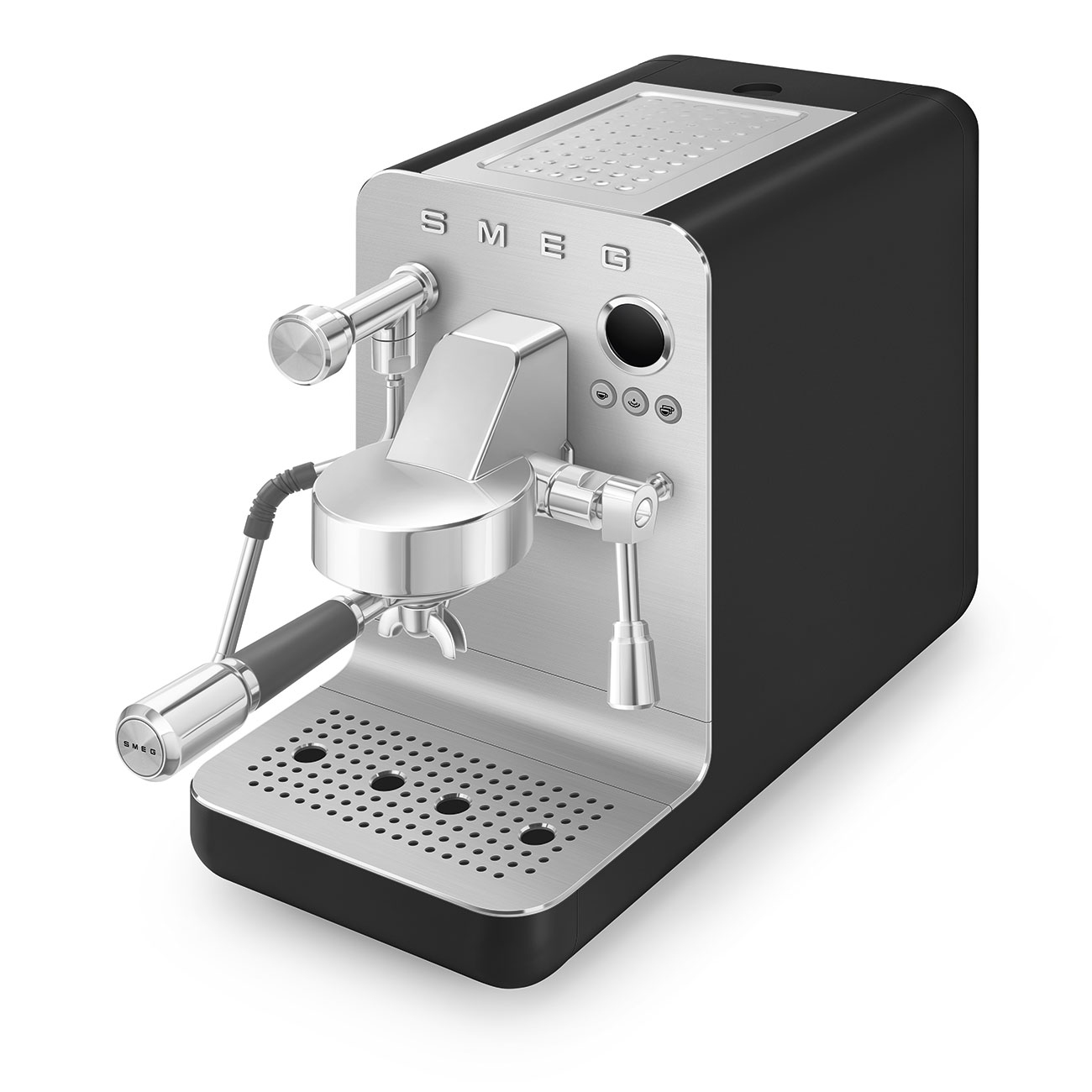 Smeg Collezione Minipro Espresso Coffee Machine EMC02BLMUK - Matte Black Smeg Collezione Minipro Espresso Coffee Machine EMC02BLMUK - Matte Black