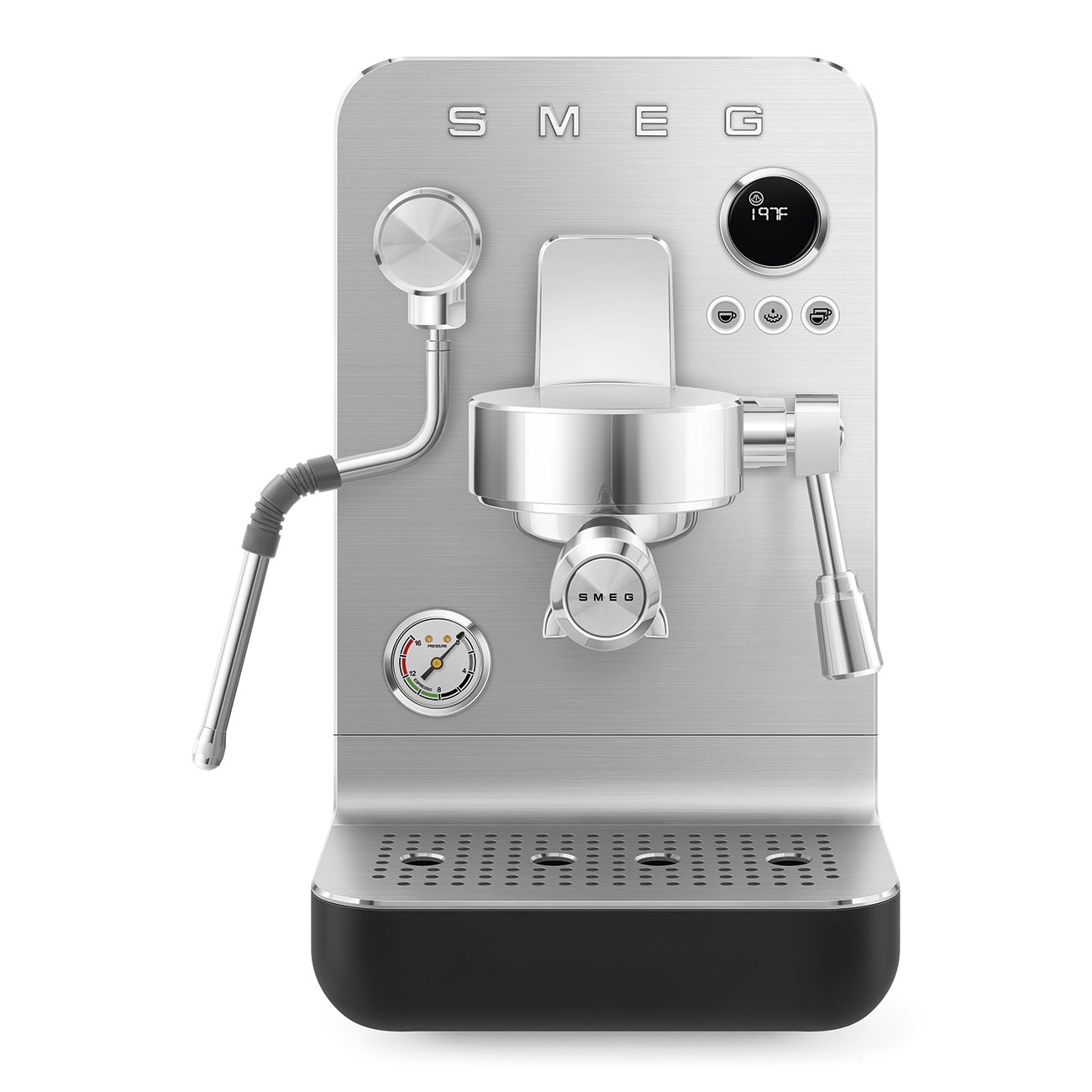 Smeg Collezione Minipro Espresso Coffee Machine EMC02BLMUK - Matte Black Smeg Collezione Minipro Espresso Coffee Machine EMC02BLMUK - Matte Black