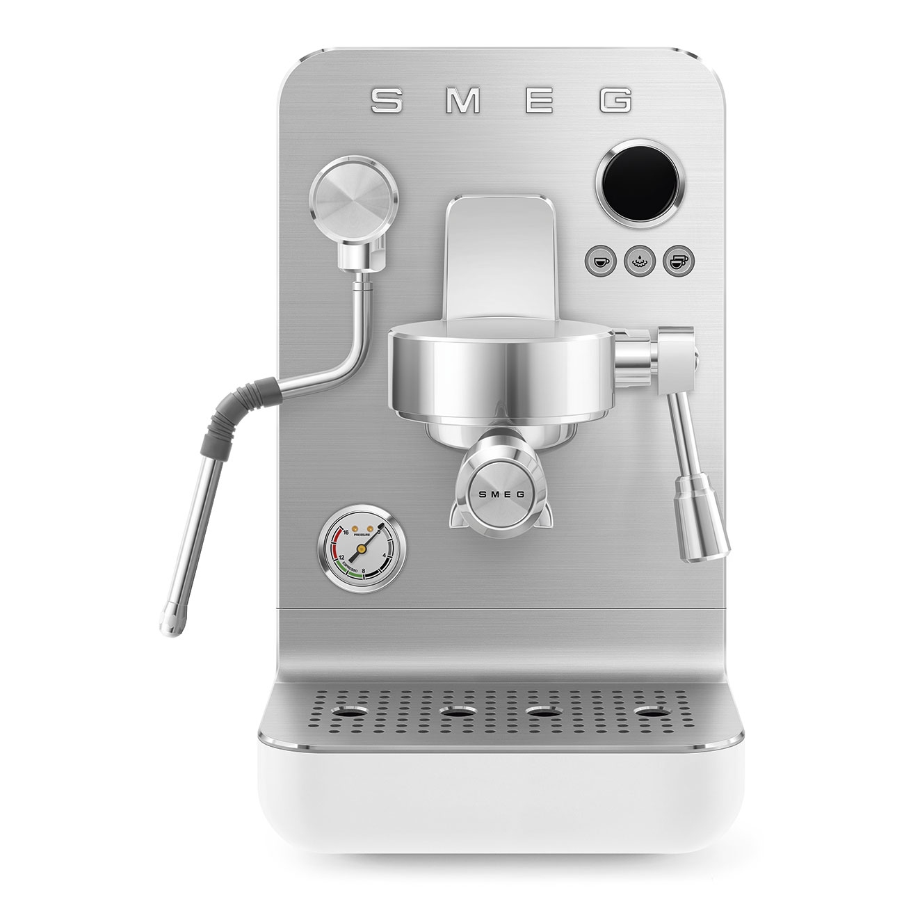 Smeg Collezione Minipro Espresso Coffee Machine EMC02WHMUK - Matte White
