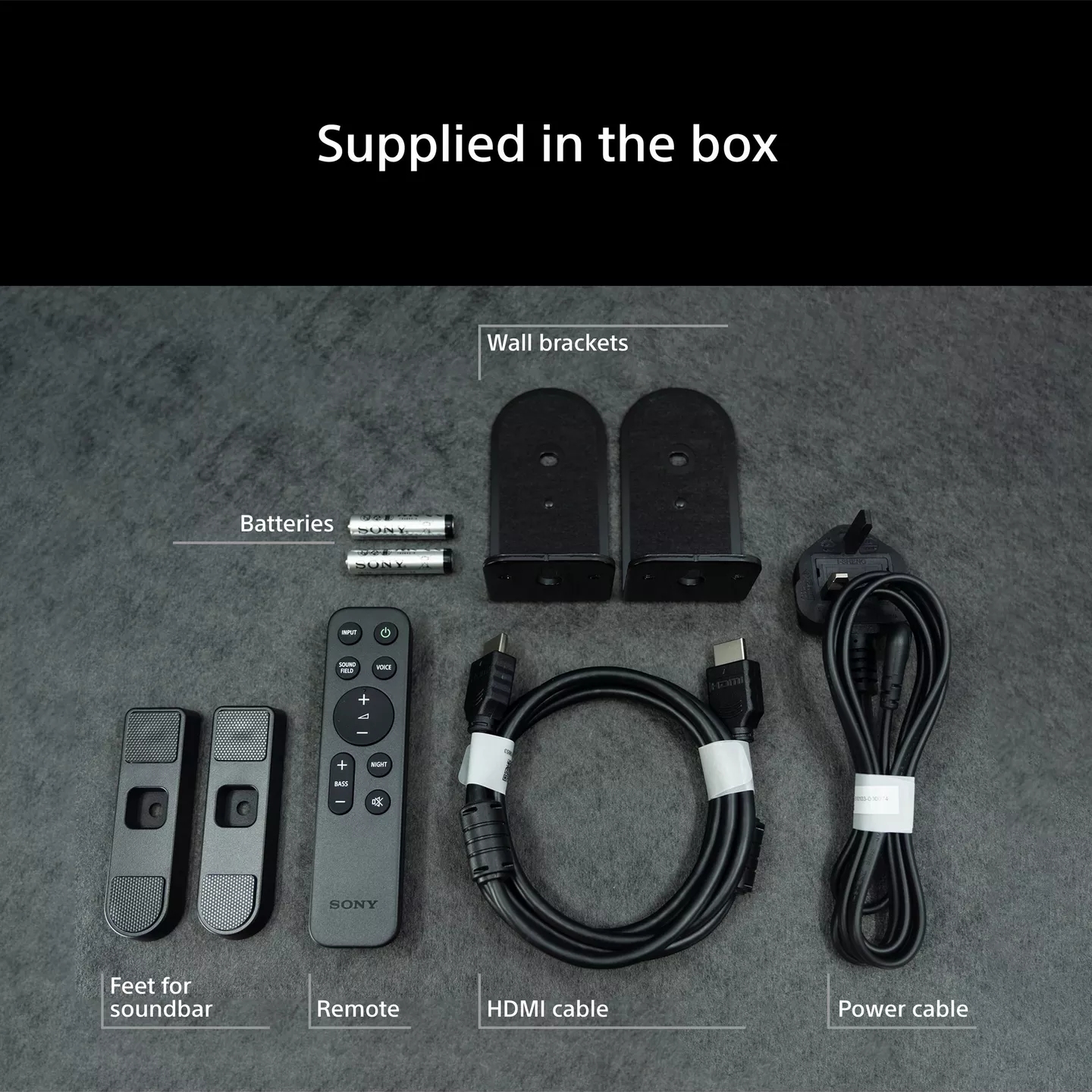Sony BRAVIA Theatre Bar 7 Dolby Atmos Soundbar HTA7100.CEK - Black Sony BRAVIA Theatre Bar 7 Dolby Atmos Soundbar HTA7100.CEK - Black