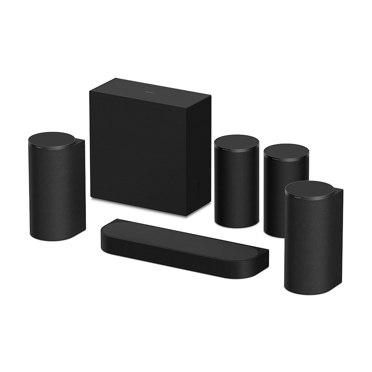 Sony BRAVIA Theatre Trio Three-Piece Theatre System With Subwoofer And Rear Speakers HTA8KIT.CEK - Black