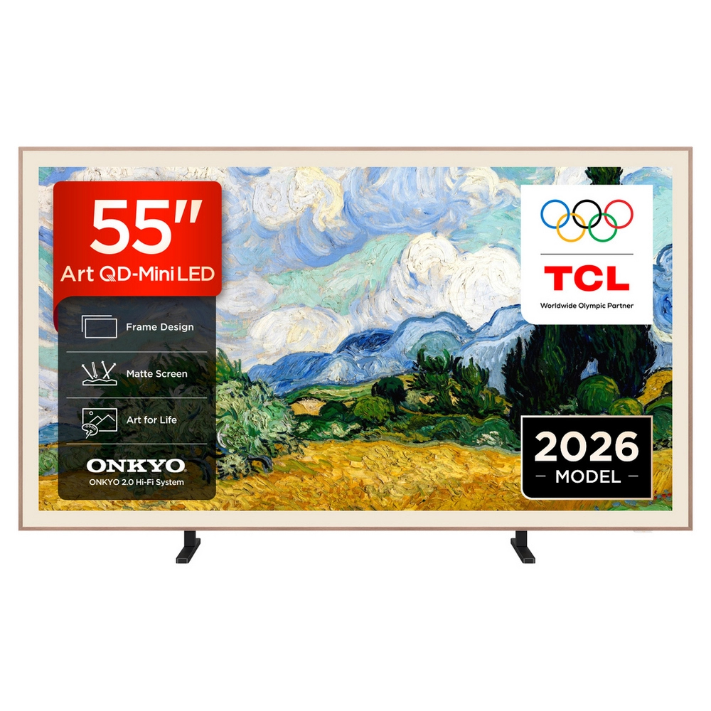 TCL QD-MINI LED Ultra HD Smart TV 55A400 PRO-UK - Black