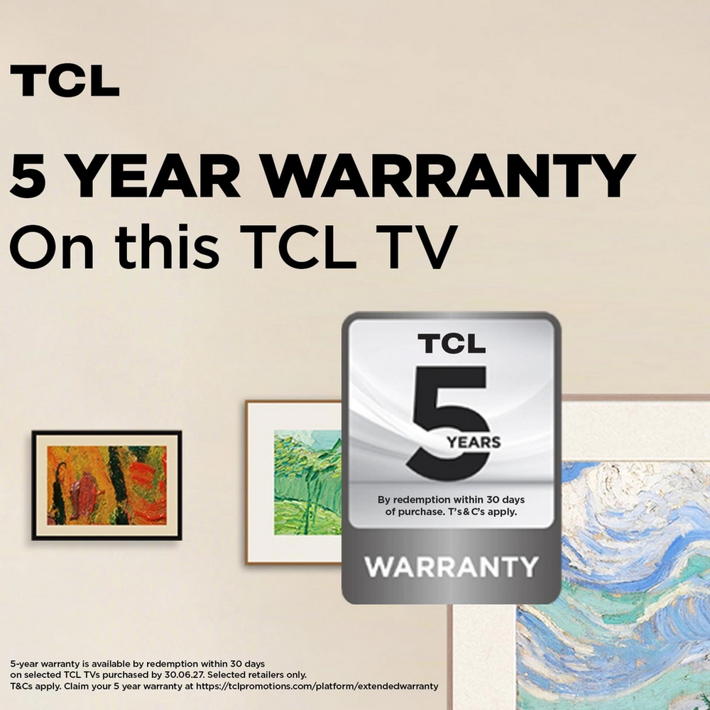 TCL 43" QD-MINI LED 4K Ultra HD Smart TV 43A400 PRO-UK - Black TCL 43" QD-MINI LED 4K Ultra HD Smart TV 43A400 PRO-UK - Black