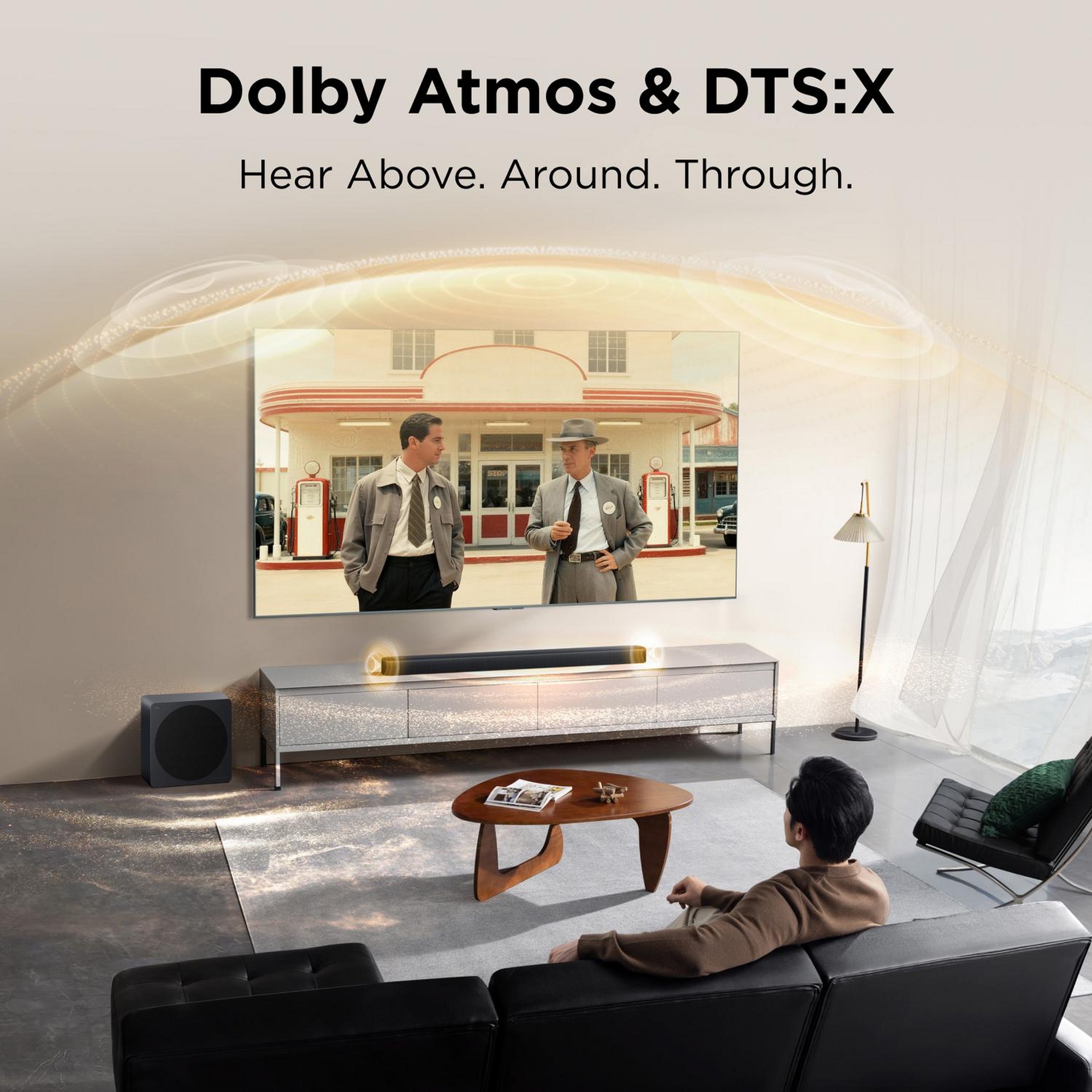 TCL 3.1.2ch Soundbar And Subwoofer A65K-UK - Black TCL 3.1.2ch Soundbar And Subwoofer A65K-UK - Black