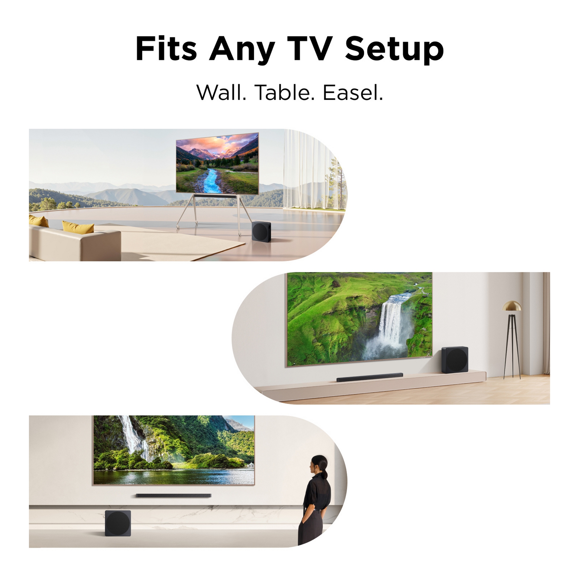TCL 3.1.2ch Soundbar And Subwoofer A65K-UK - Black TCL 3.1.2ch Soundbar And Subwoofer A65K-UK - Black