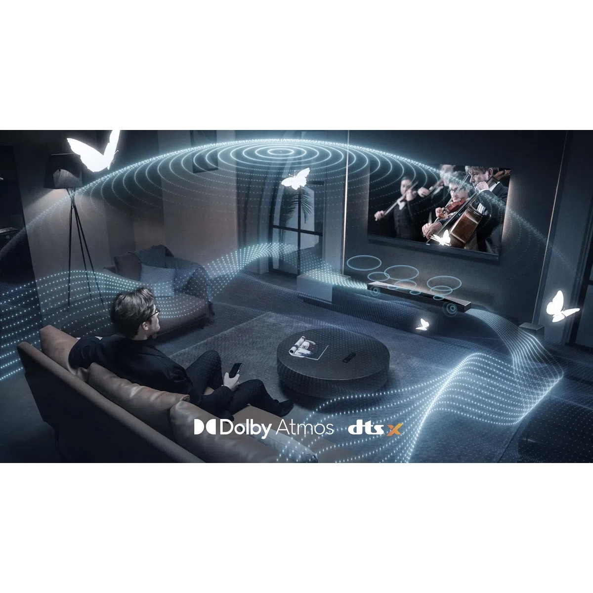 TCL 5.1.2ch Soundbar And Subwoofer Q75H - Dark Titanium TCL 5.1.2ch Soundbar And Subwoofer Q75H - Dark Titanium