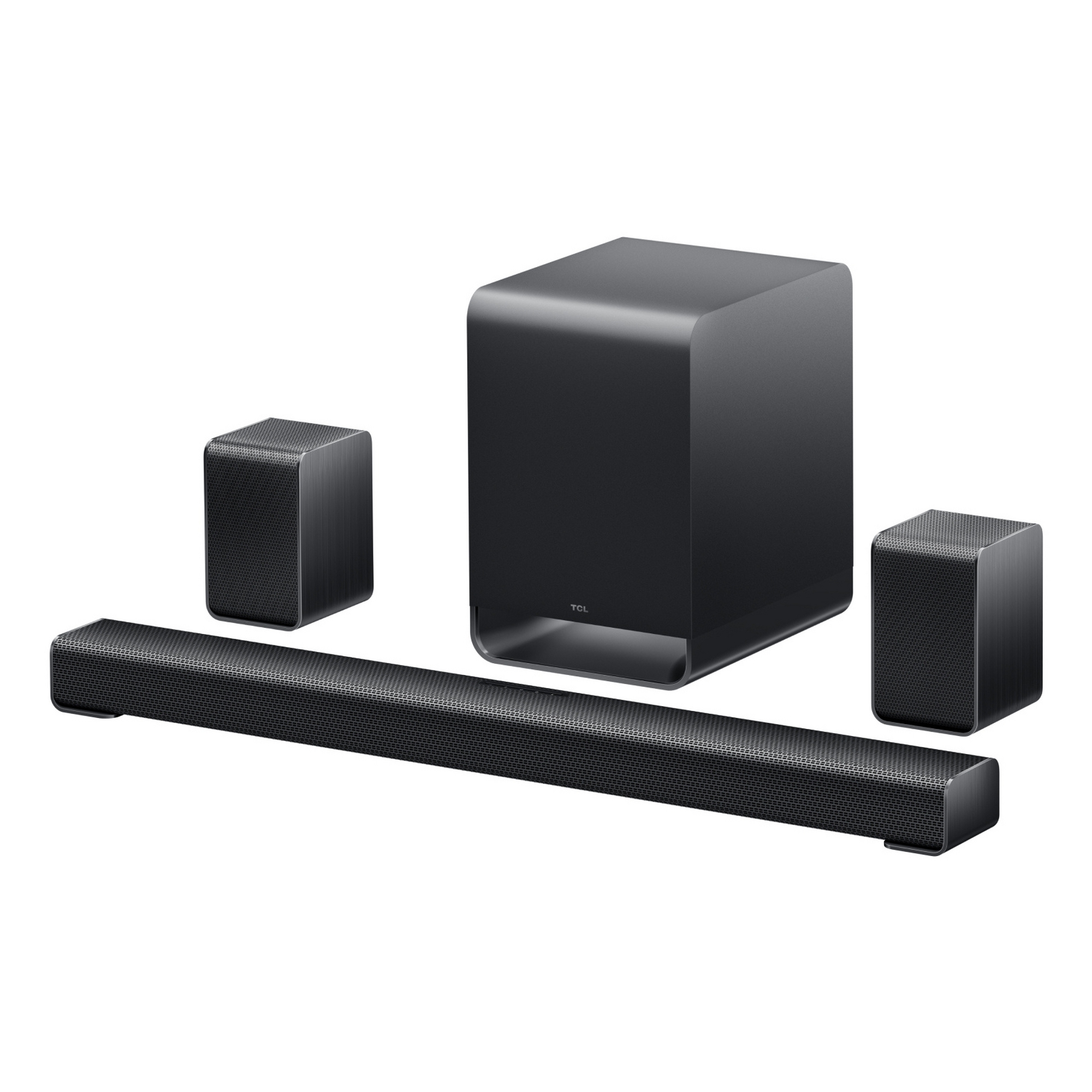TCL 5.1ch Soundbar And Subwoofer S65K-UK - Black