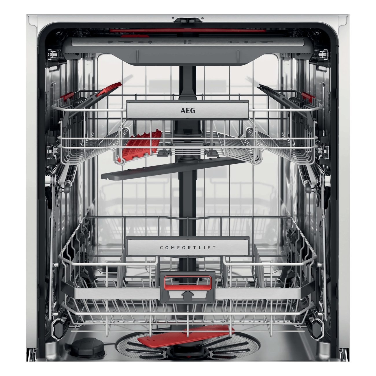 AEG 60cm Series 9000 Freestanding ComfortLift Dishwasher FFB93807PM - Stainless Steel AEG 60cm Series 9000 Freestanding ComfortLift Dishwasher FFB93807PM - Stainless Steel