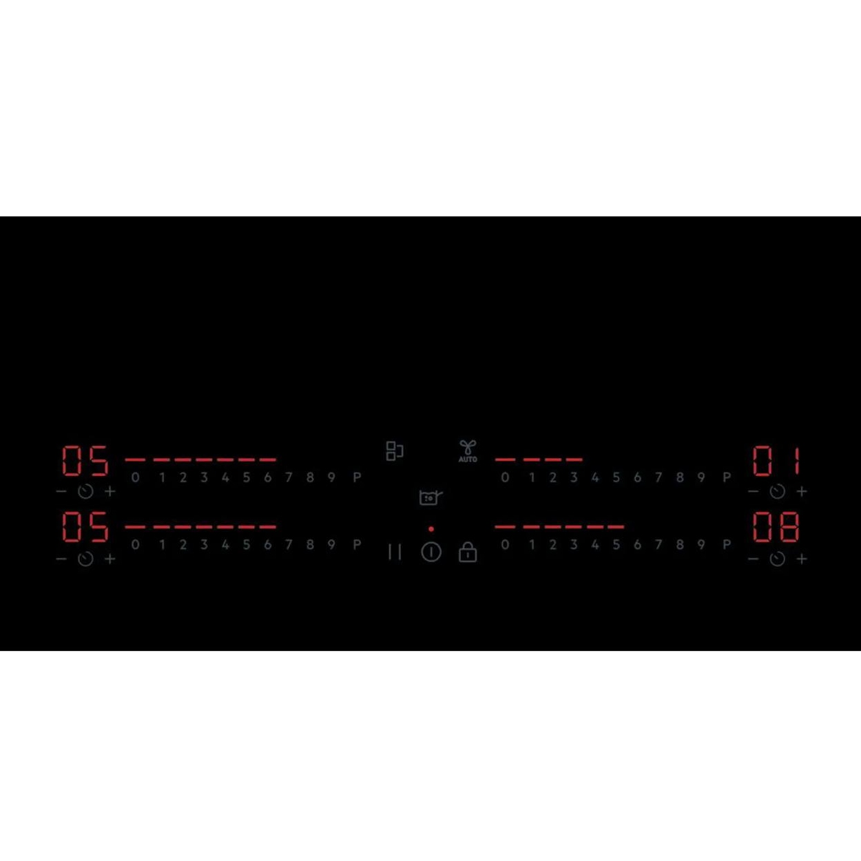AEG 59cm Exclusiv Series 7000 Bevelled Edge 4 Zone Induction Hob SI64IB1BFB - Black AEG 59cm Exclusiv Series 7000 Bevelled Edge 4 Zone Induction Hob SI64IB1BFB - Black