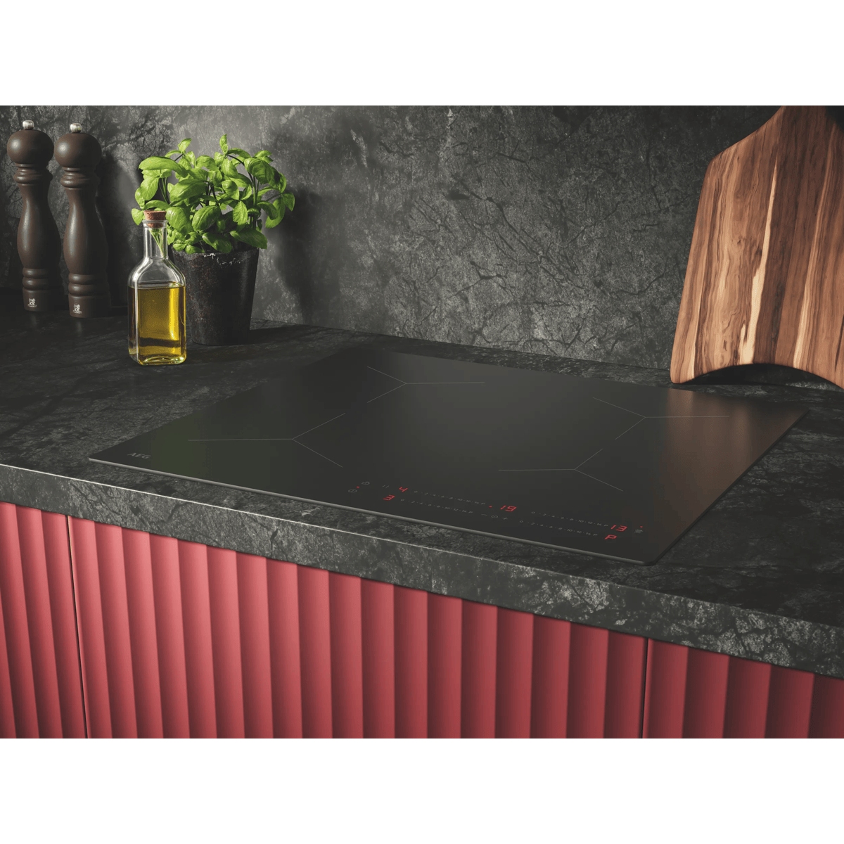 AEG 58cm Exclusiv Series 5000 Frameless 4 Zone Induction Hob SO64IA0BIT - Matte Black AEG 58cm Exclusiv Series 5000 Frameless 4 Zone Induction Hob SO64IA0BIT - Matte Black