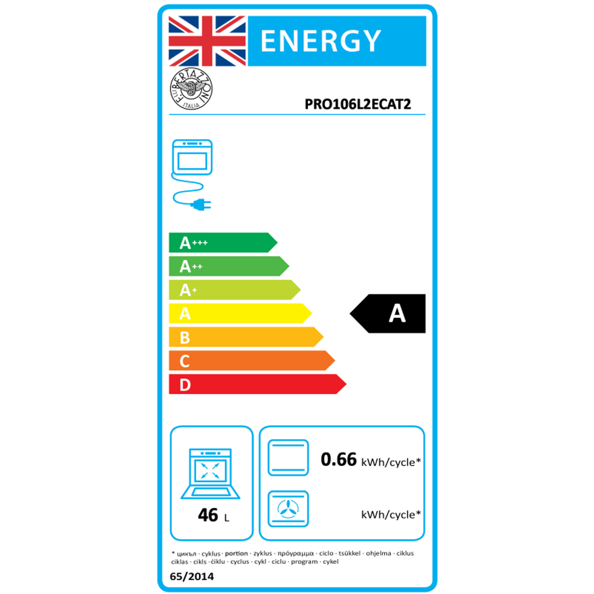 Bertazzoni 100cm Professional Series Dual Fuel Range Cooker PRO106L2ECAT2 - Carbonio Bertazzoni 100cm Professional Series Dual Fuel Range Cooker PRO106L2ECAT2 - Carbonio