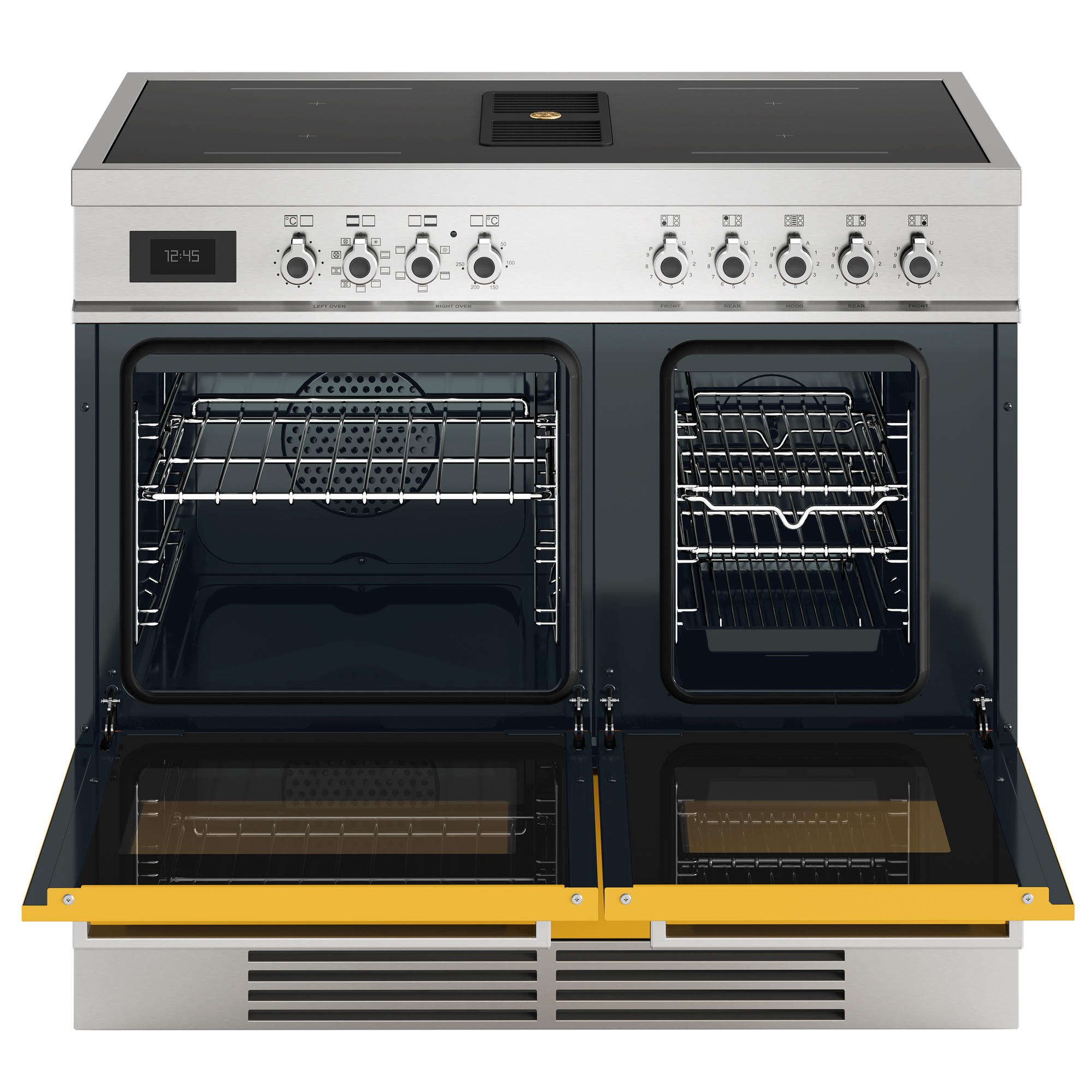 Bertazzoni 100cm Professional Air-Tec Induction Range Cooker With Integrated Extraction PROCH104I2EGIT - Yellow Bertazzoni 100cm Professional Air-Tec Induction Range Cooker With Integrated Extraction PROCH104I2EGIT - Yellow