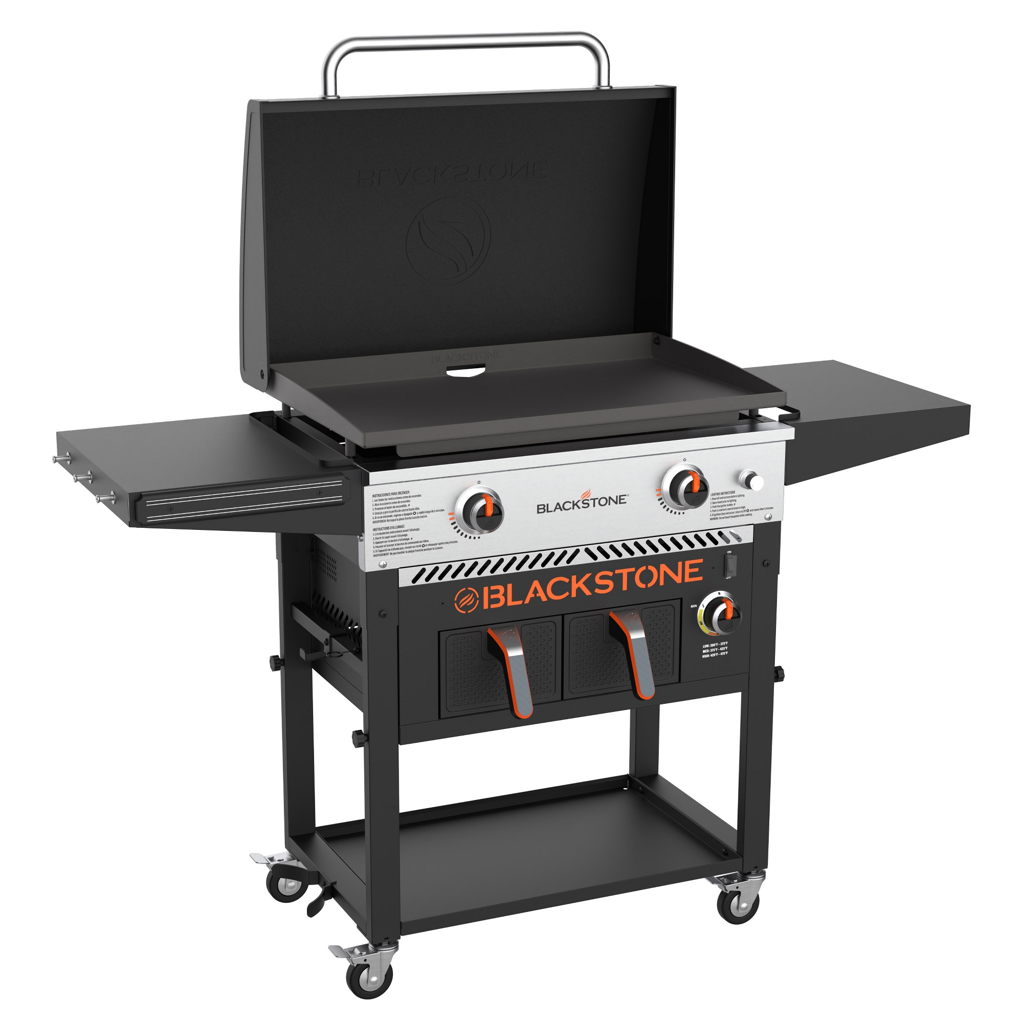 Blackstone 257-1785DK 28" Griddle with Air Fryer - Black