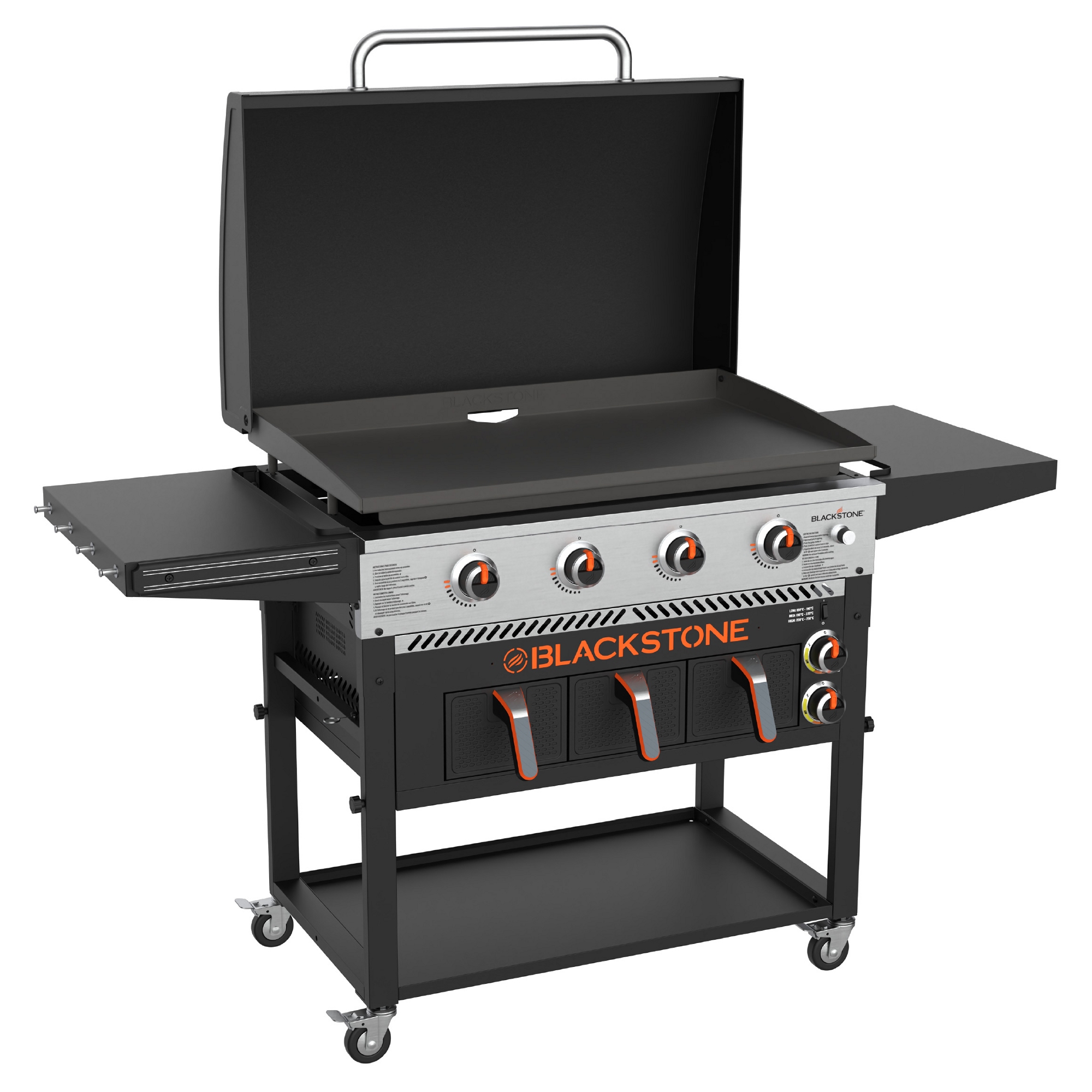 Blackstone 36" Griddle with Air Fryer 257-1868DK - Black