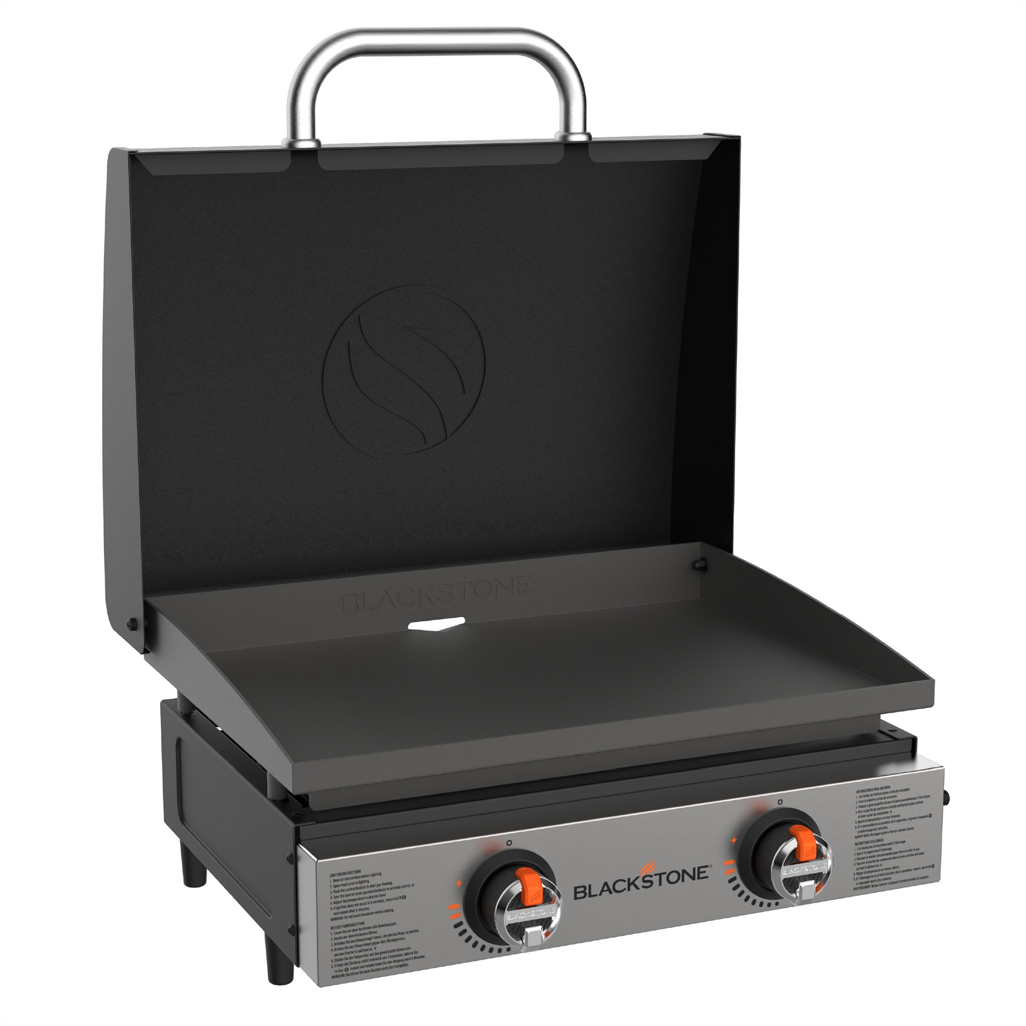 Blackstone 22" Tabletop Griddle with Hood 257-2144EU - Black