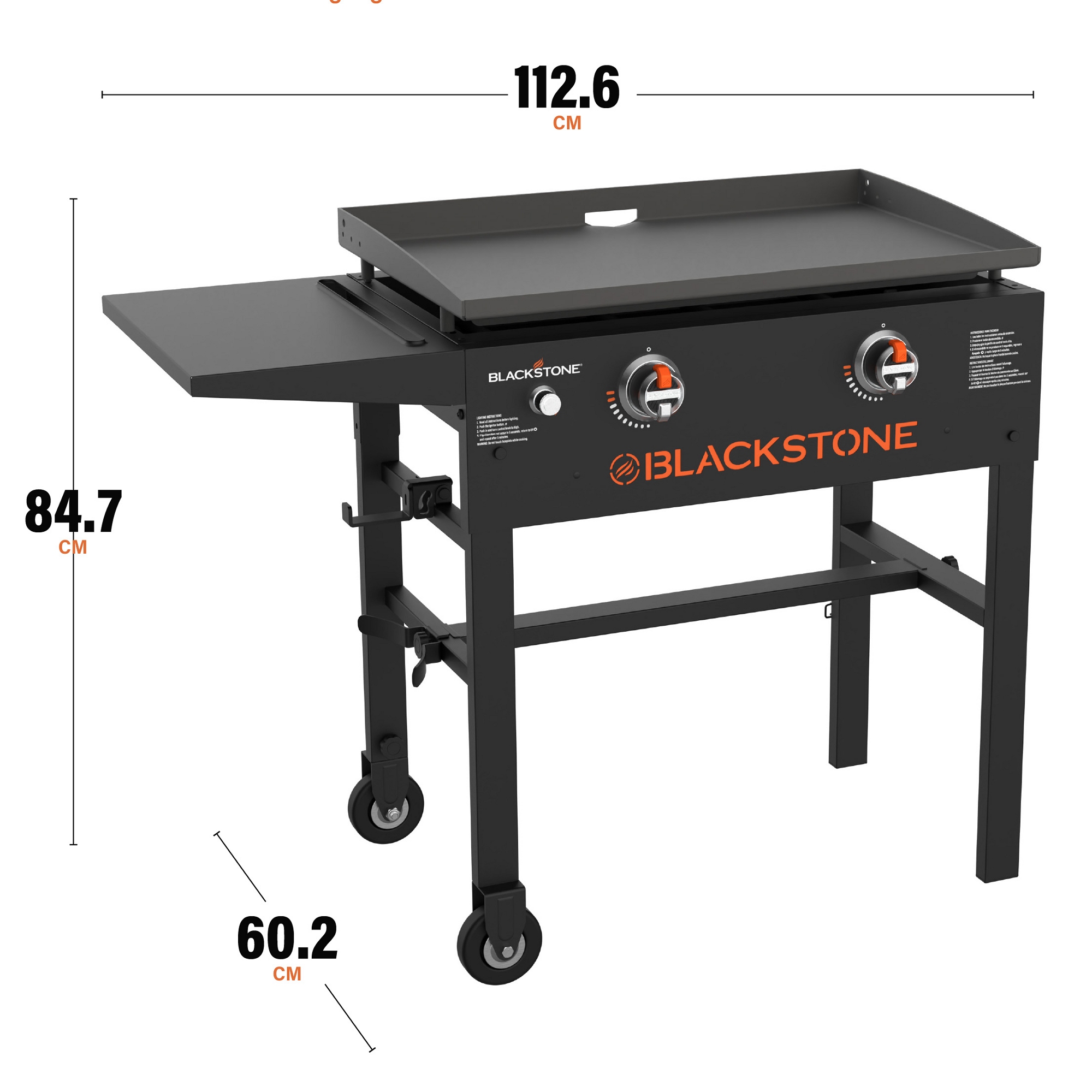 Blackstone 28" Griddle Cooking Station 257-2145EU - Black Blackstone 28" Griddle Cooking Station 257-2145EU - Black