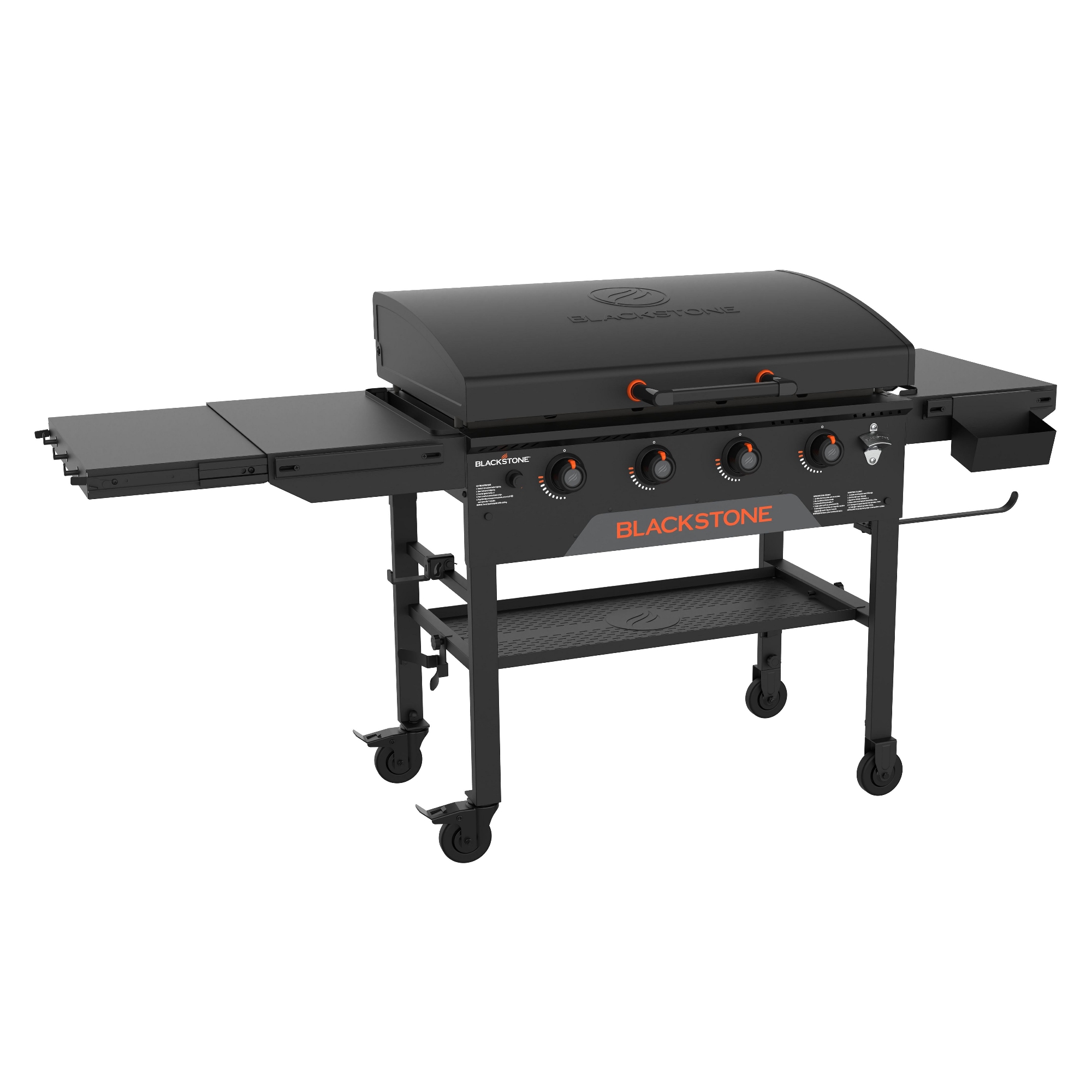 Blackstone 36" Original Omnivore Blackout Griddle with Hood 257-2322DK - Black Blackstone 36" Original Omnivore Blackout Griddle with Hood 257-2322DK - Black