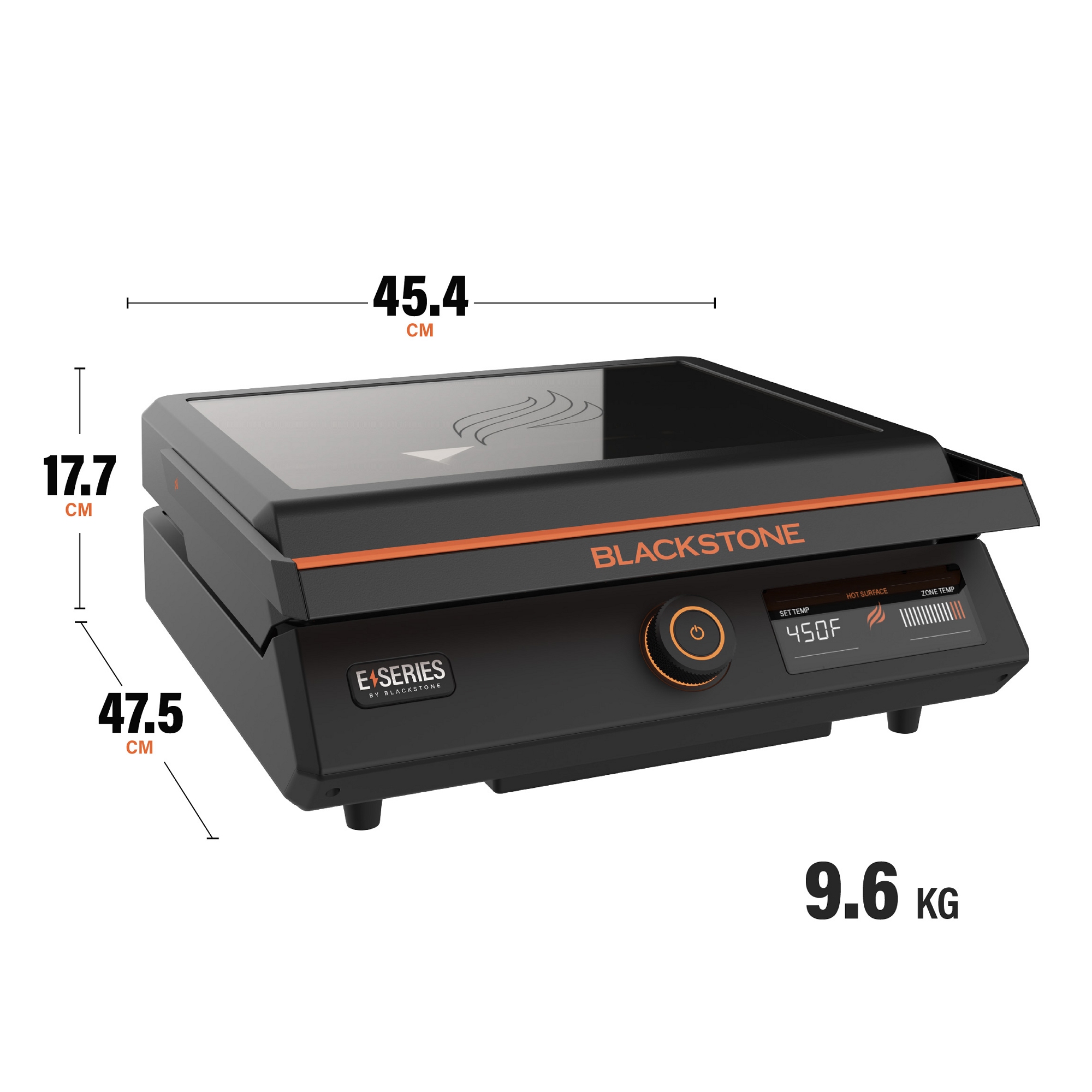 Blackstone E-Series 17" Tabletop Electric Griddle with Hood 257-8000 - Black Blackstone E-Series 17" Tabletop Electric Griddle with Hood 257-8000 - Black