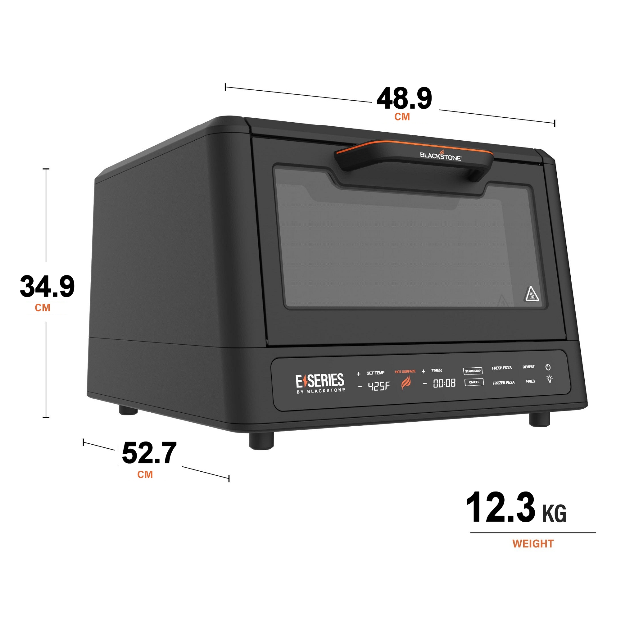 Blackstone E-Series Pizza and Air Fryer Combo 257-8013GB - Black Blackstone E-Series Pizza and Air Fryer Combo 257-8013GB - Black