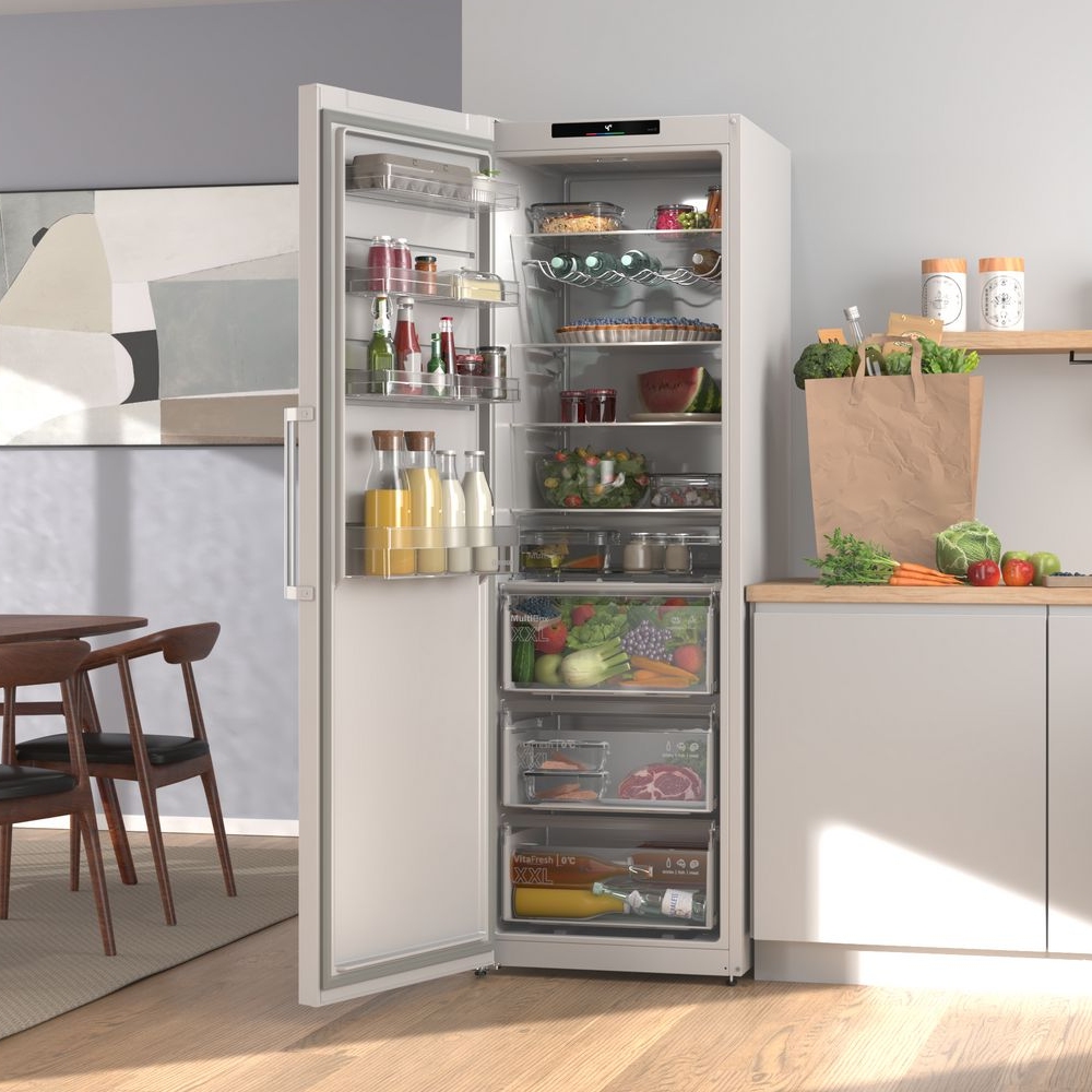 Bosch 60cm Series 4 Freestanding Larder Fridge KSN36VWDGG - White Bosch 60cm Series 4 Freestanding Larder Fridge KSN36VWDGG - White