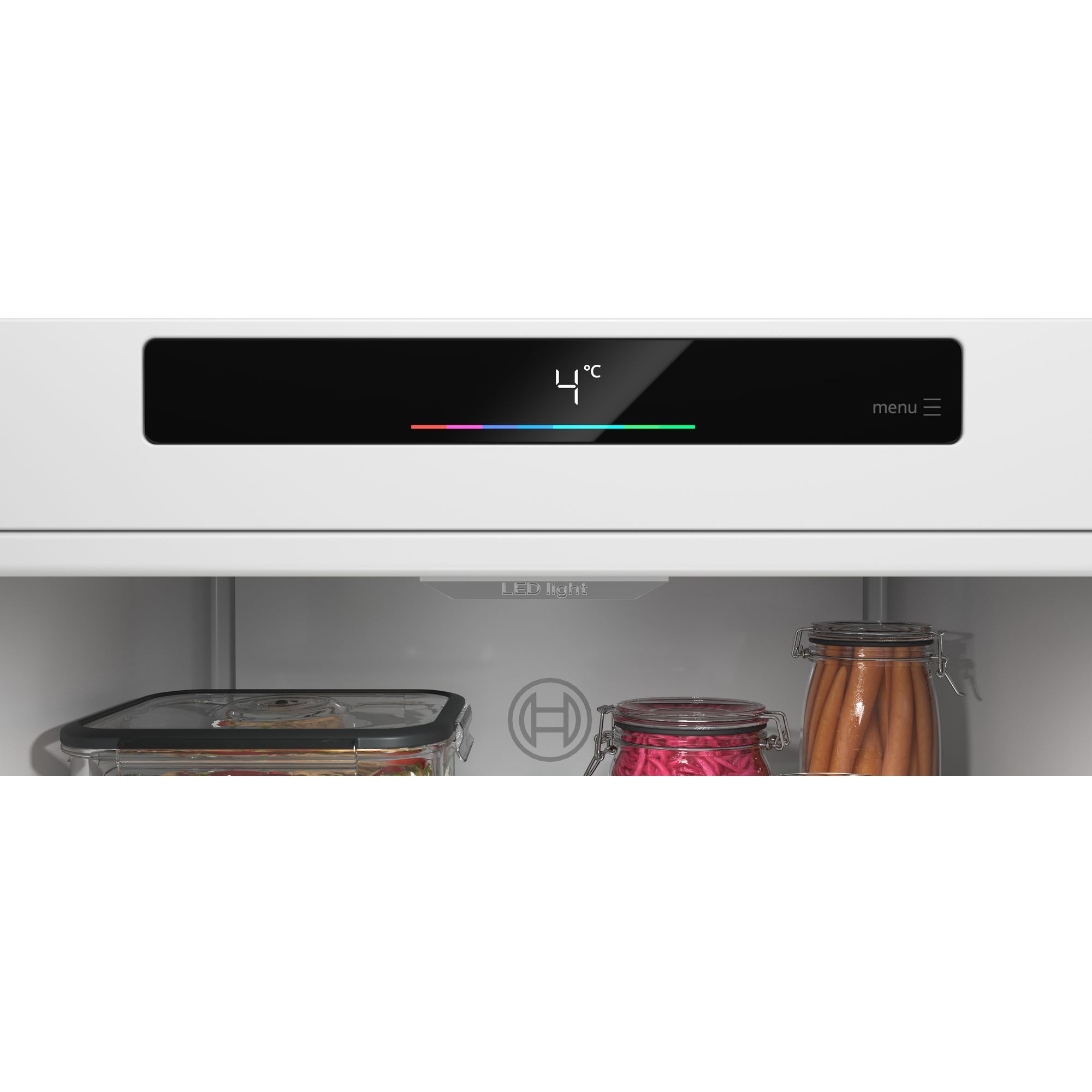 Bosch 60cm Series 4 Freestanding Larder Fridge KSN36VWDGG - White Bosch 60cm Series 4 Freestanding Larder Fridge KSN36VWDGG - White
