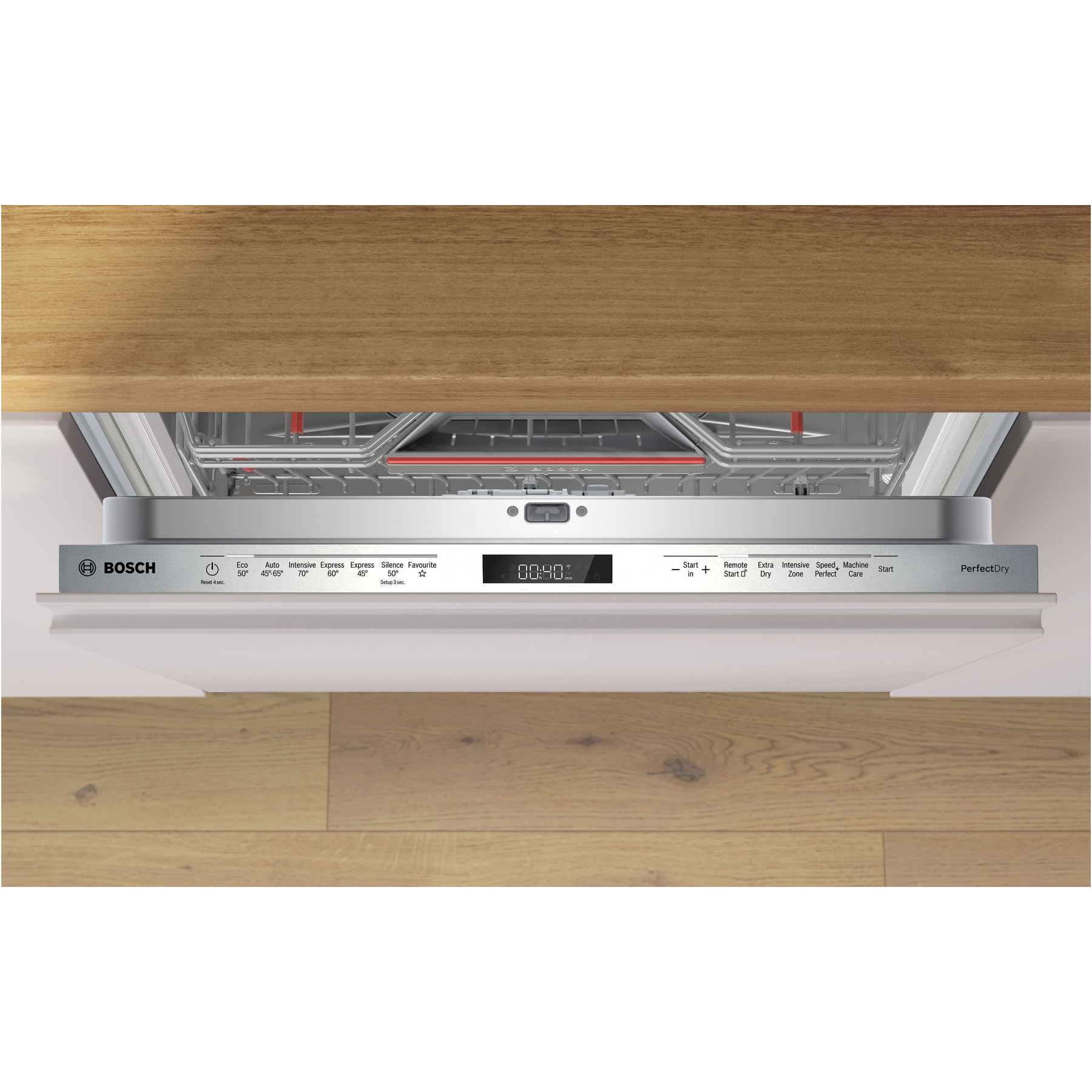 Bosch 60cm Series 6 Fully Integrated Dishwasher With Perfect Dry SMD6YCX02G Bosch 60cm Series 6 Fully Integrated Dishwasher With Perfect Dry SMD6YCX02G