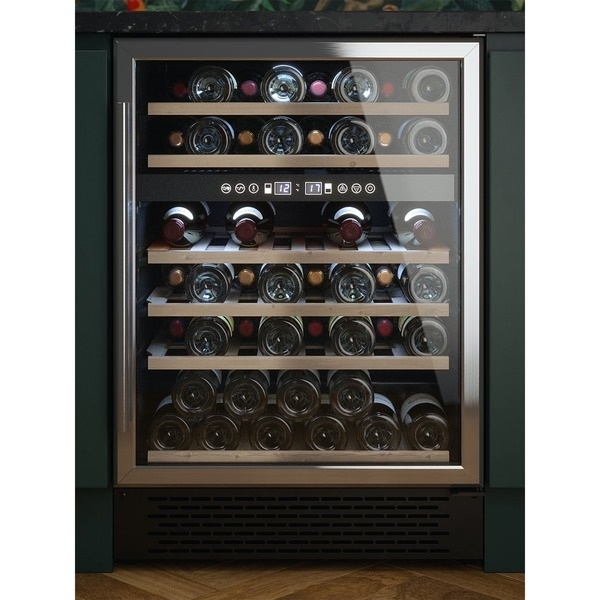 Cata 60cm Dual Zone Freestanding Wine Cabinet UBSSWC60F - Stainless Steel